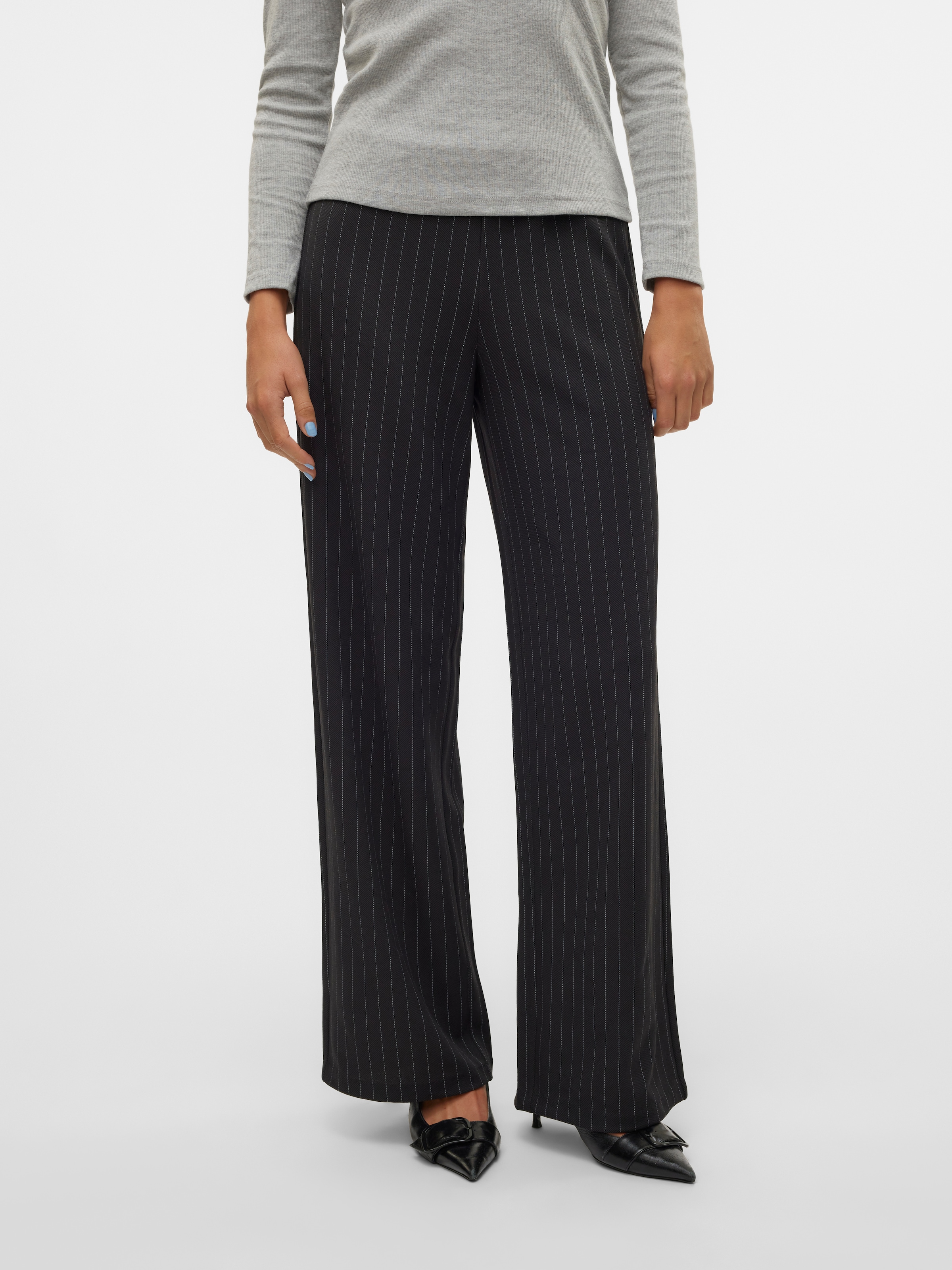 Image of Vero Moda Schlupfhose "VMBERLIN MY MW WIDE PRINT PANT NOOS"