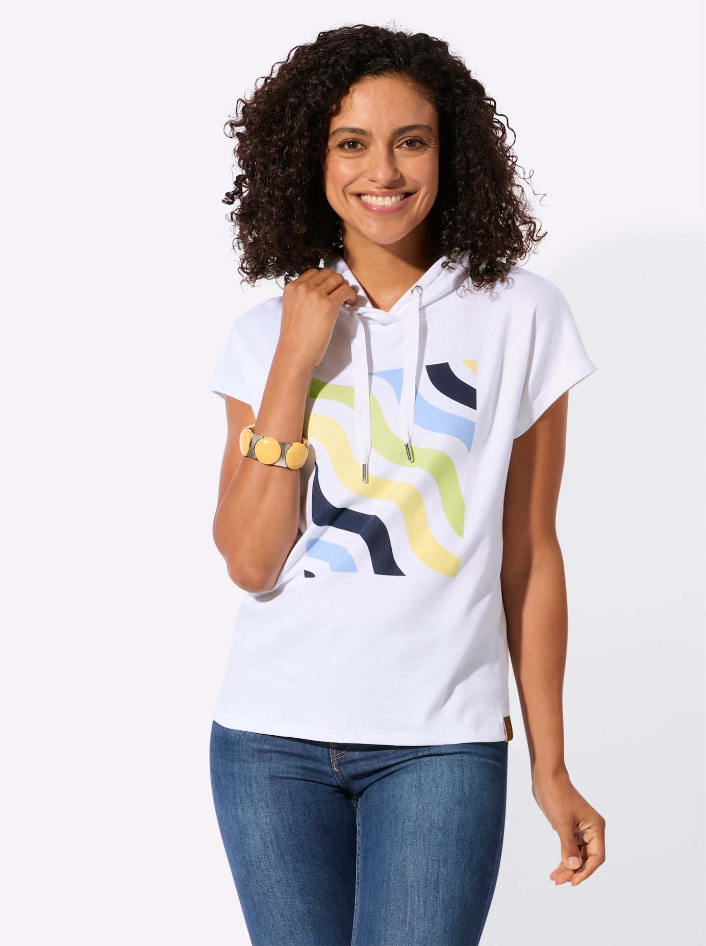 Casual Looks T-shirt à capuche »Kapuzen-Shirt« 1 pièces