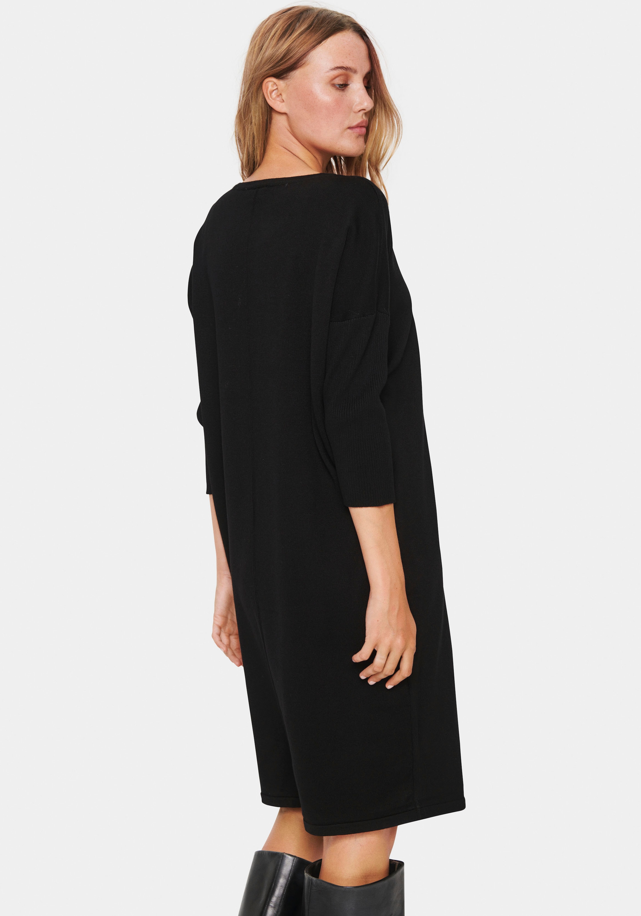 Saint Tropez Robe en tricot »MilaSZ R-N  Dress« mit 3/4 Ärmel