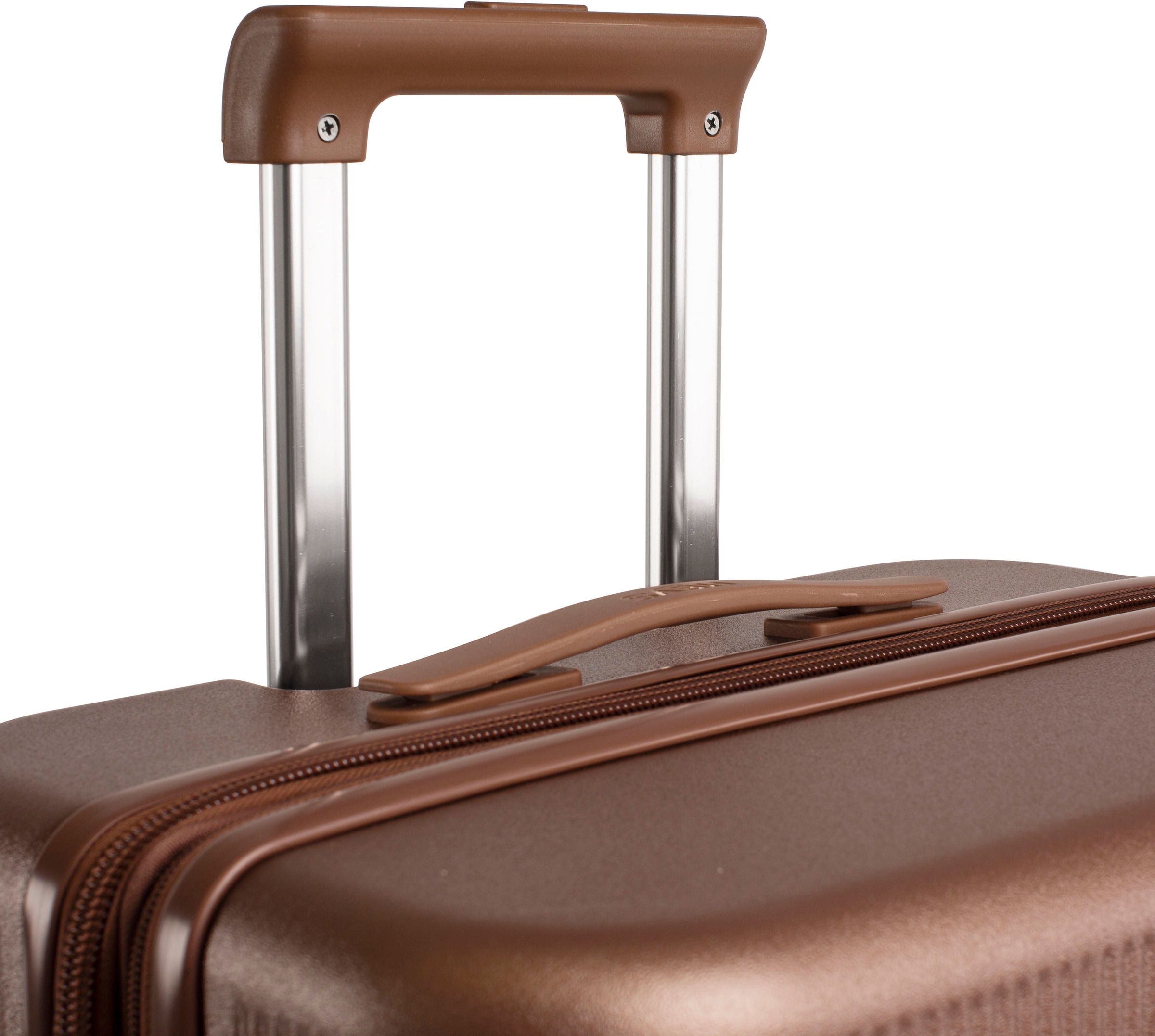 Heys Hartschalen-Trolley »Earthtone, verschiedene Grössen und Farben«, 4 Rollen, Heys x Joachim Llambi Reisegepäck TSA Schloss Volumenerweiterung