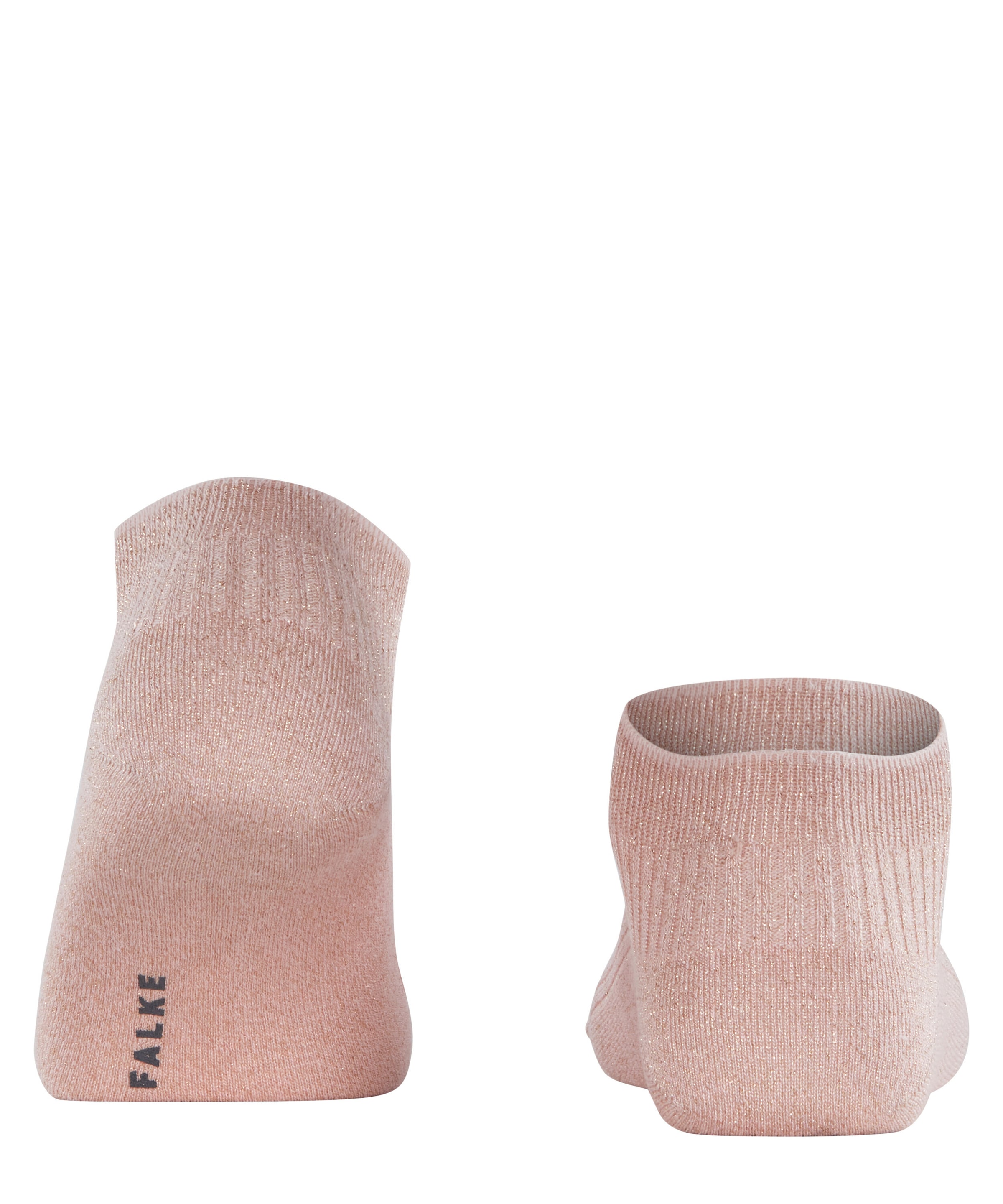 FALKE Chaussettes de baskets »Shiny Rib« avec structure côtelée, en mélange de viscose, respirant