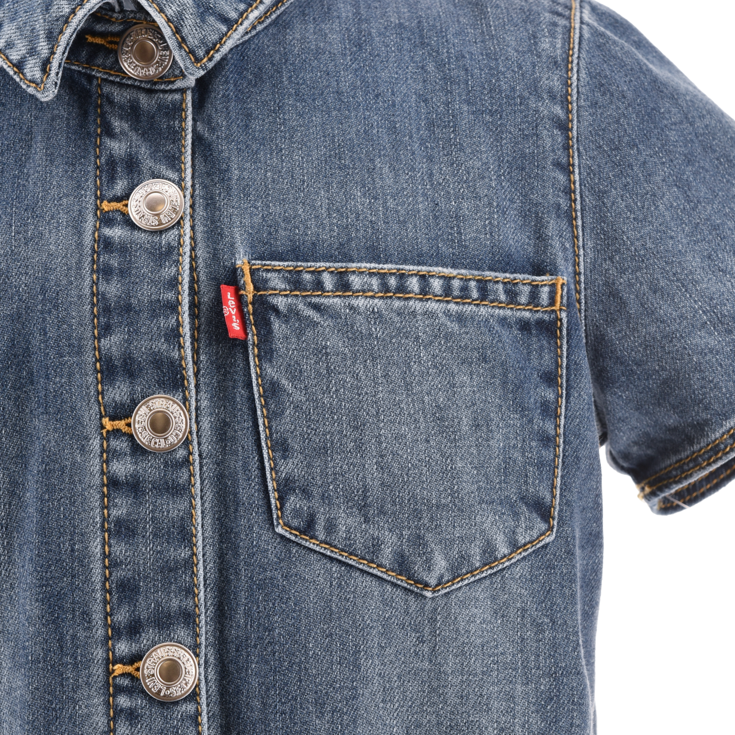 Levi's® Kids Jumpsuit, mit Knopfleiste