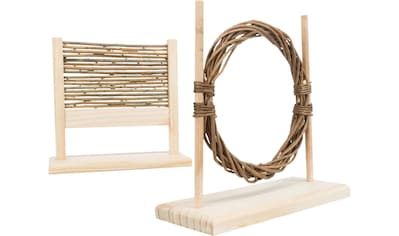 Agility-Hürde »Agility-Set mit Hürde und Ring«, Holz