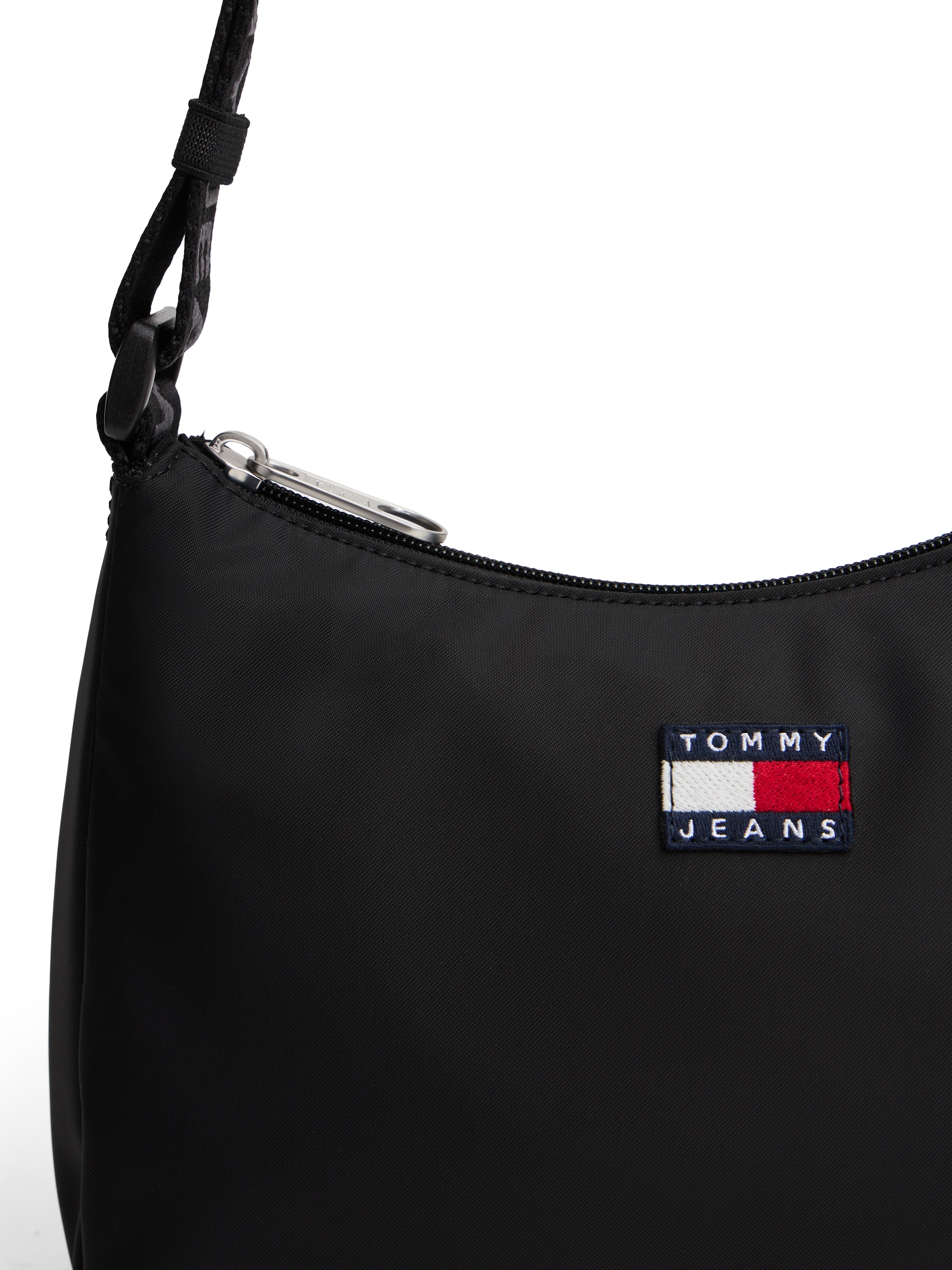 Tommy Jeans Sac à bandoulière »TJW ESS DAILY SHOULDER BAG« , Damen Tragetasche mit logobedrucktem Riemen