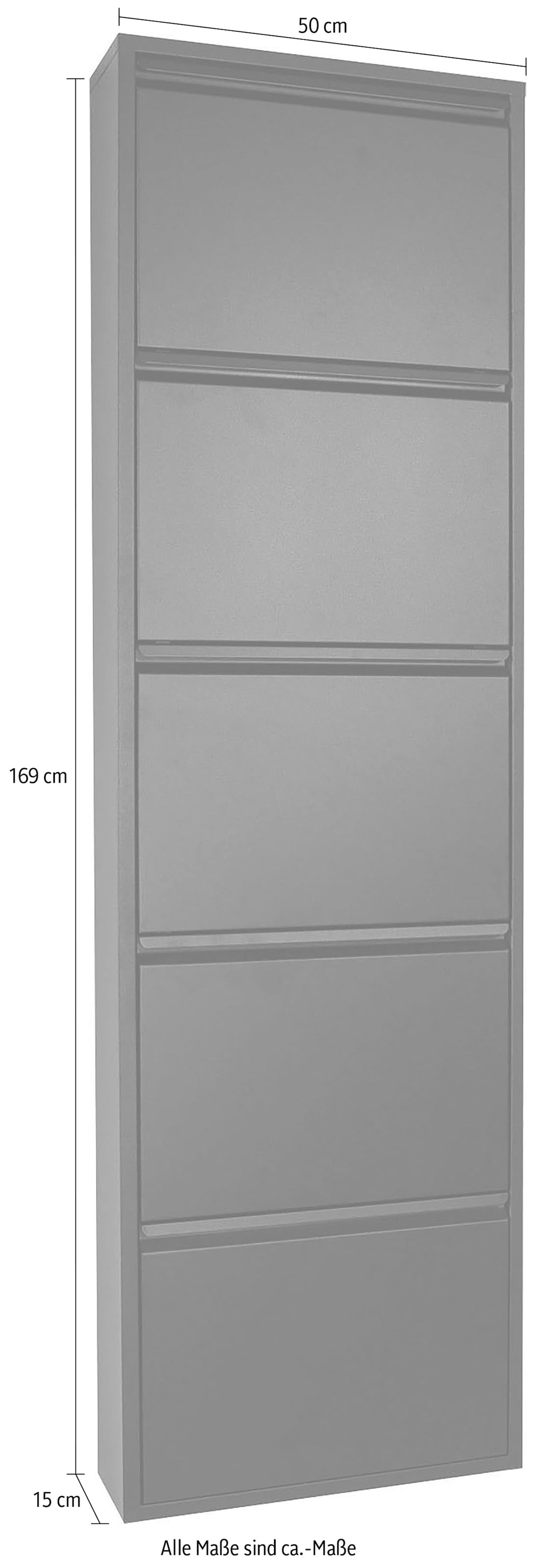 Spinder Design Armoire à chaussures »Billi« métal, largeur 50 cm