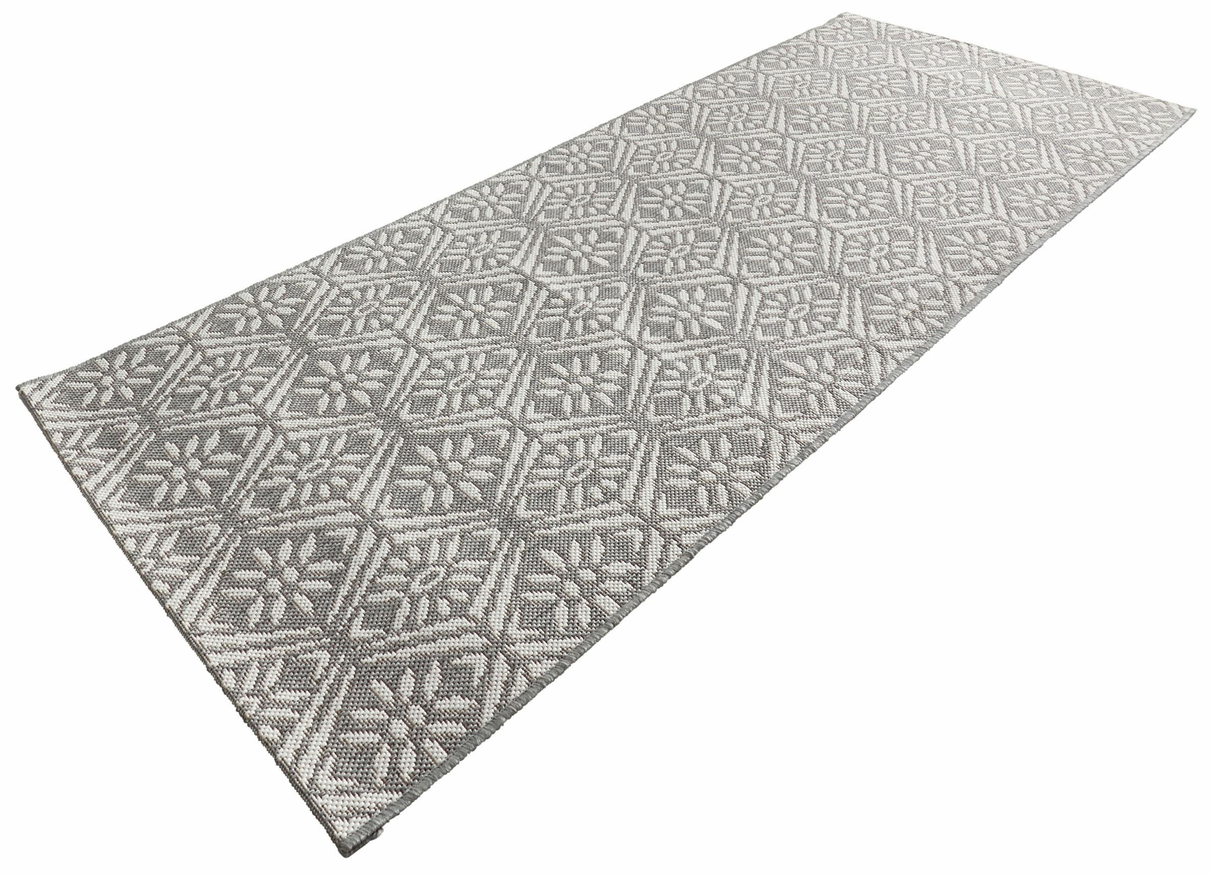 Image of Zala Living Läufer »Creation«, rechteckig, 8 mm Höhe, Flachgewebe, Rauten Design, Teppich-Läufer, Küche, Flur, Gemustert, Strapazierfähig, Pflegeleicht, Kitchen bei Ackermann Versand Schweiz