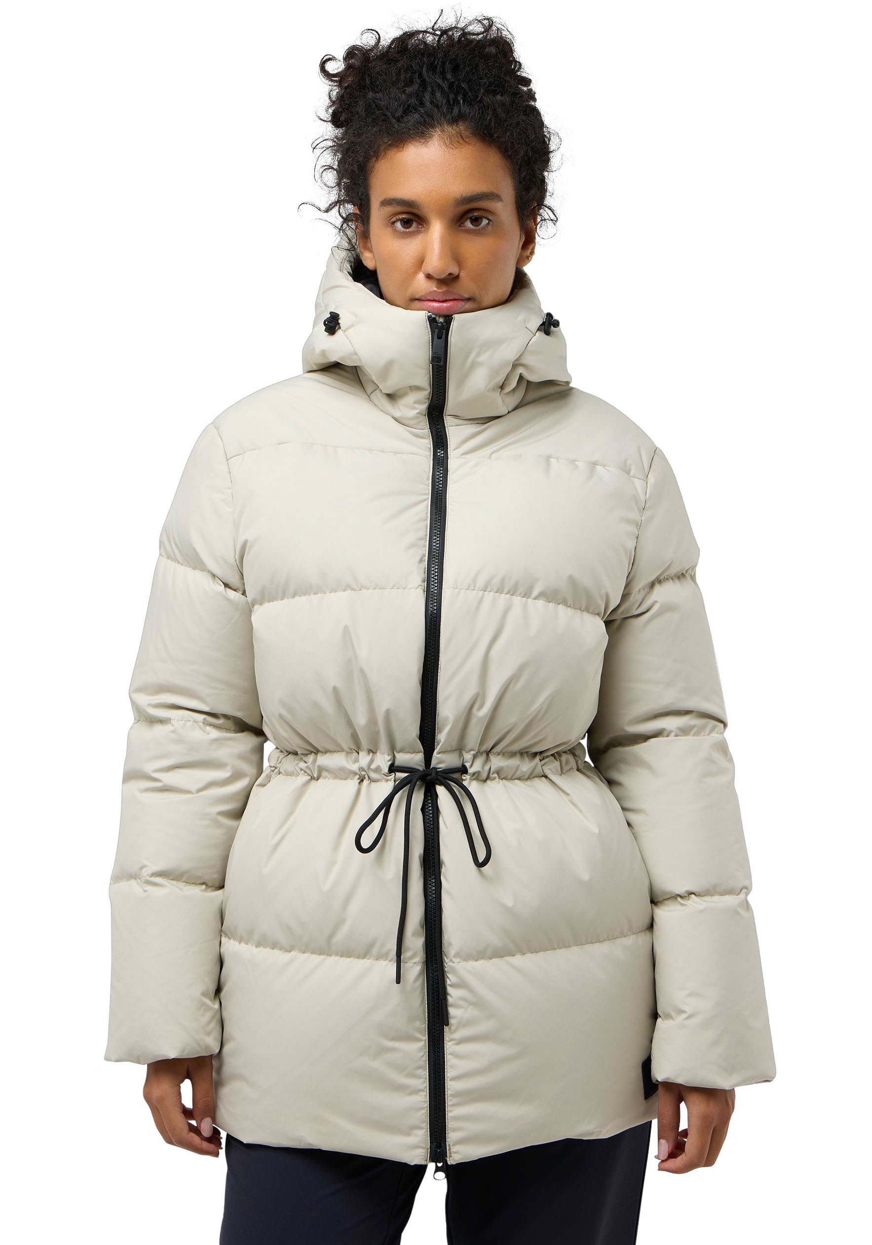 Image of Jack Wolfskin Daunenjacke "KIRSCHALLEE" mit Kapuze Wärmend, winddicht, Übergangsjacke