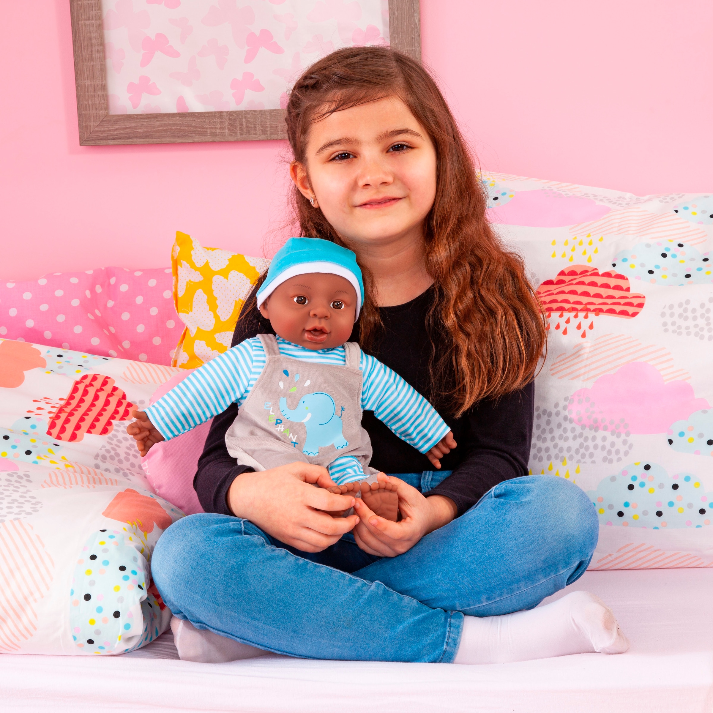 Bayer Babypuppe »Interactive Baby Boy, 40 cm«