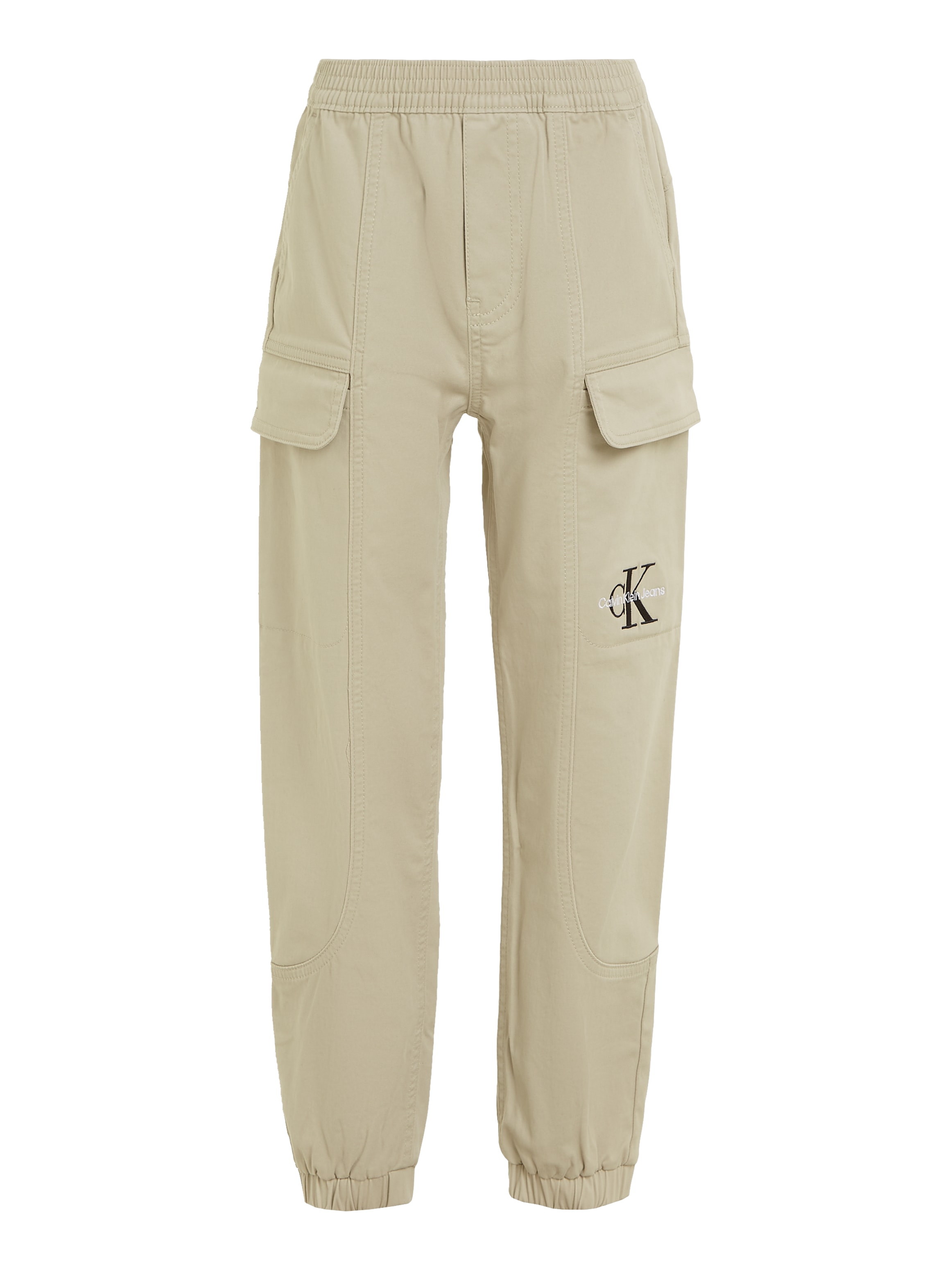 Trendige Calvin Klein Jeans Cargohose »SATEEN CARGO Mindestbestellwert PANTS«, mit Logoprägung ohne kaufen