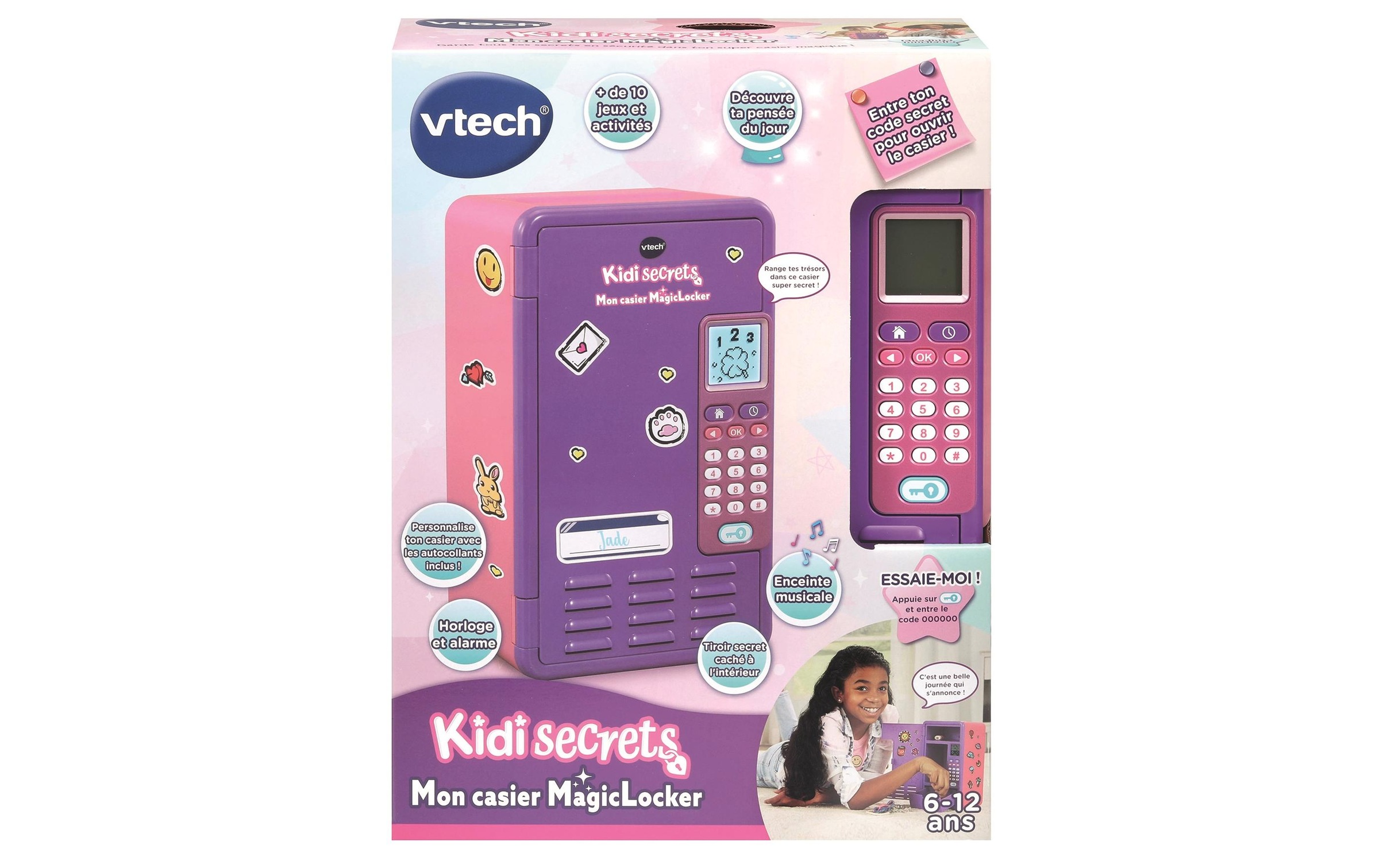 Vtech® Lernspielzeug »KidiSecrets Mon casier MagicLocker -FR-«