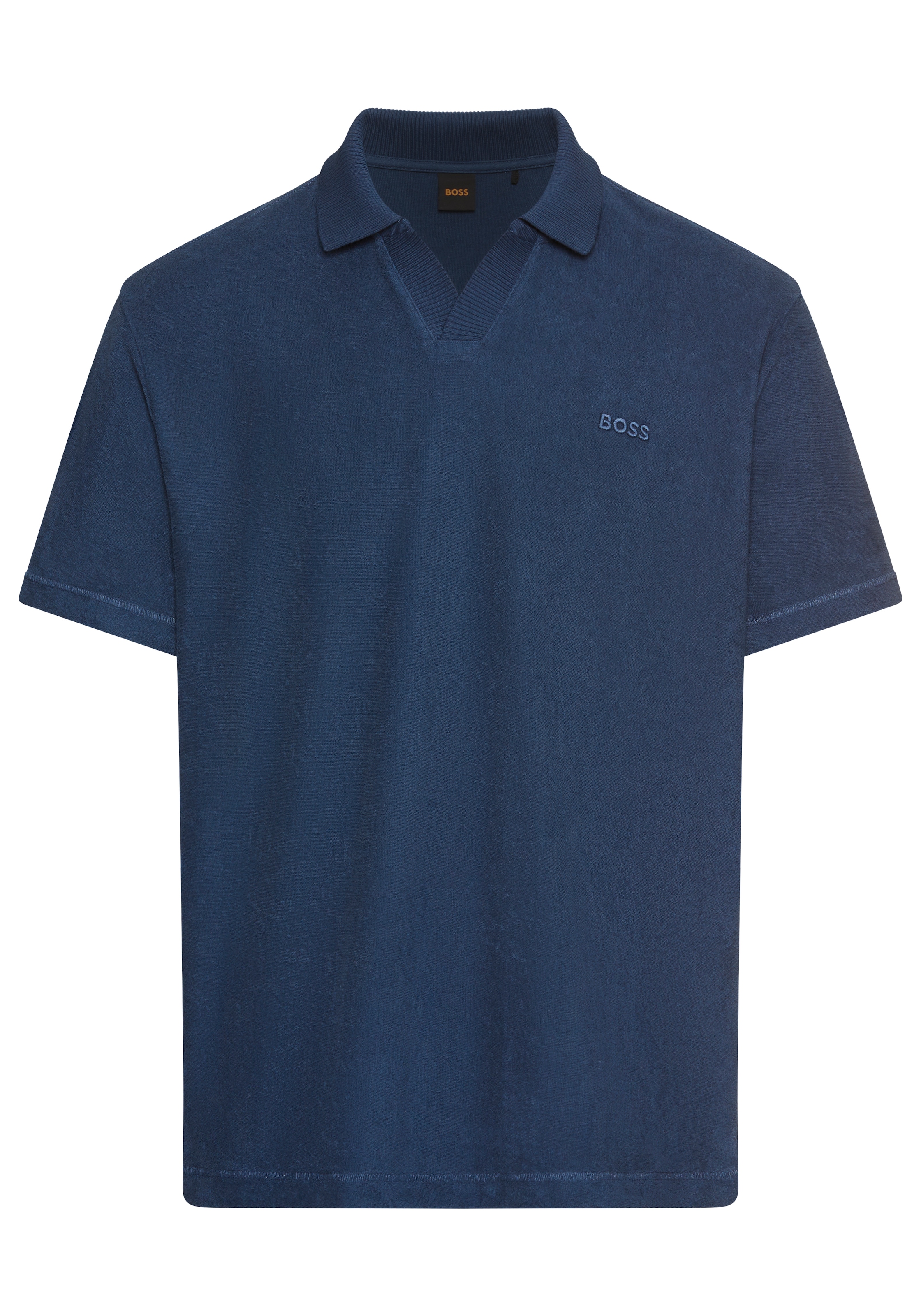 BOSS ORANGE Polo »Pe« aus Frottee-Qualität