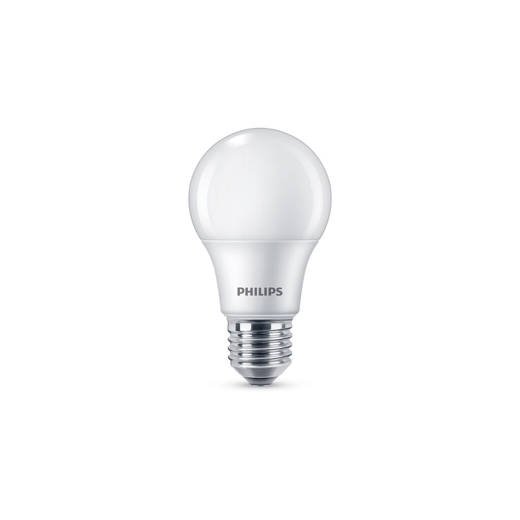Philips LED-Leuchtmittel »Philips LED Lampe 8W«, E27, Warmweiss