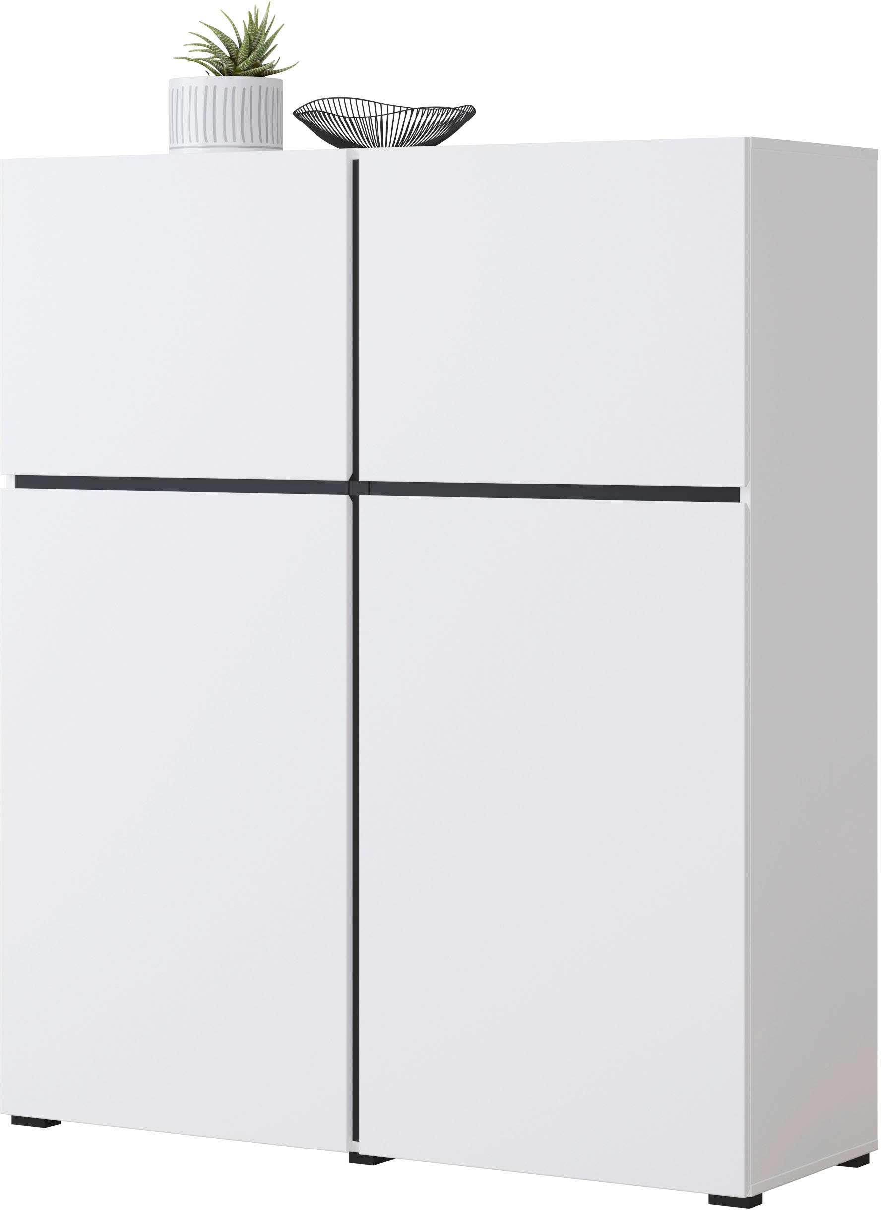 ♕ INOSIGN Highboard »Cross«, Breite 119,5 cm versandkostenfrei auf