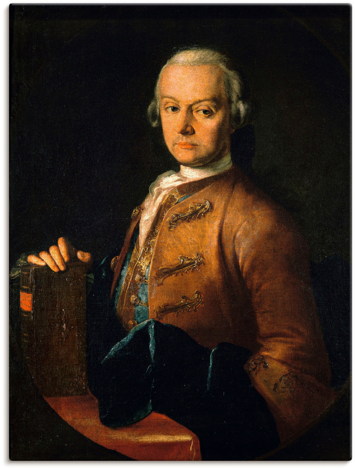 Image of Artland Wandbild »Bildnis Leopold Mozart. Um 1765«, Menschen, (1 St.), in vielen Grössen & Produktarten -Leinwandbild, Poster, Wandaufkleber / Wandtattoo auch für Badezimmer geeignet bei Ackermann Versand Schweiz