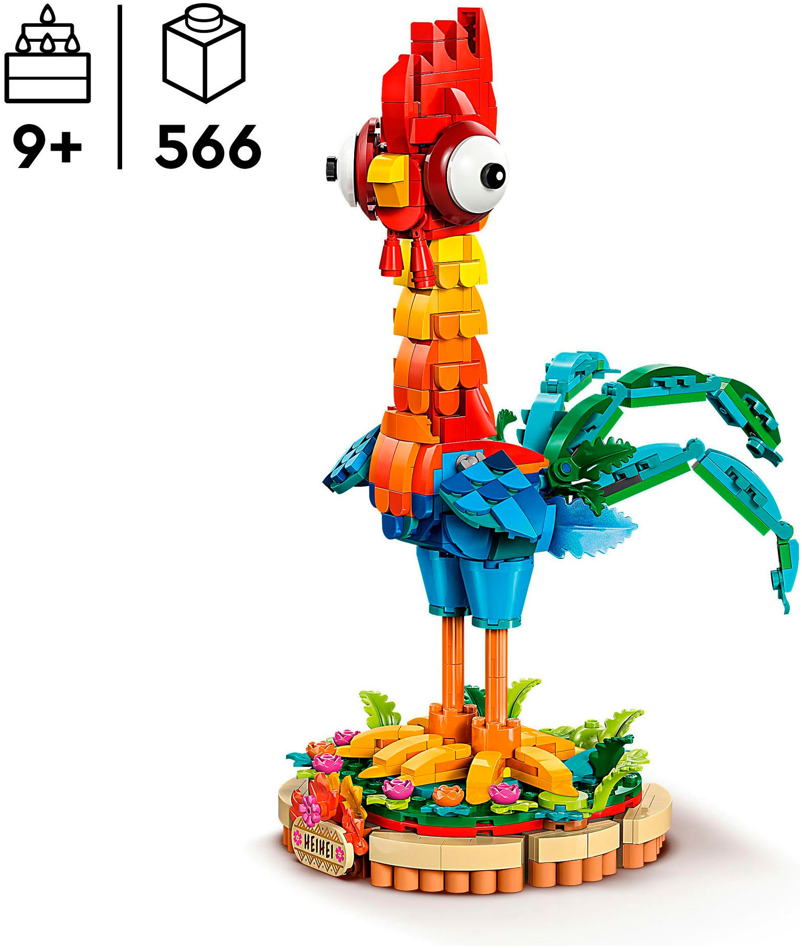 LEGO® Pions de construction »Heihei (43272), LEGO® Disney Princess« Made in Europe