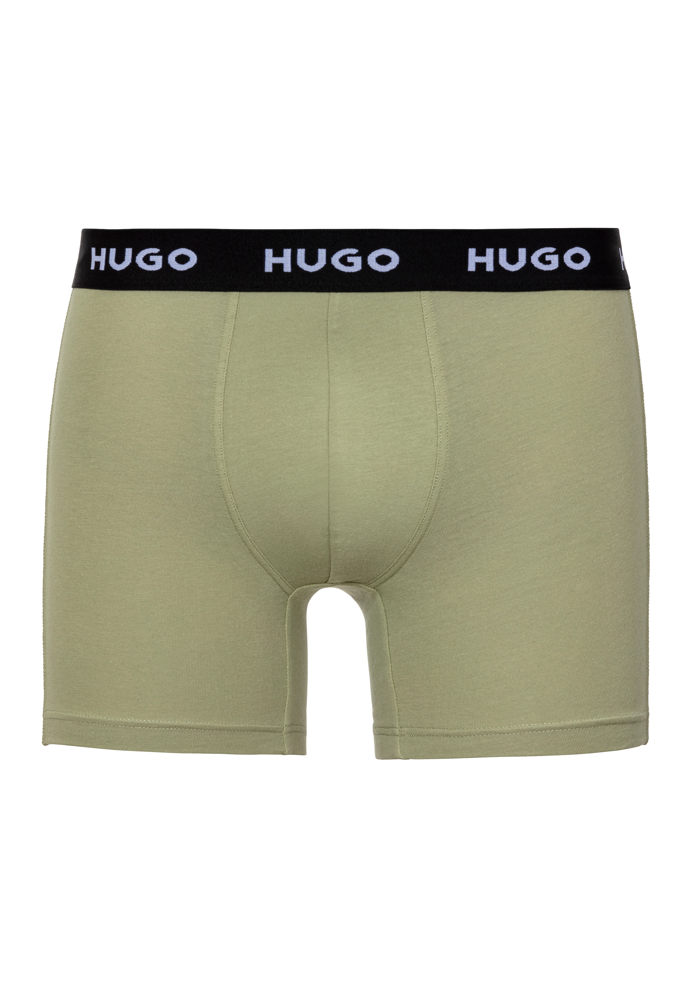 HUGO Underwear Boxer »BOXERBR TRIPLE«, (Packung, 3 St., 3er), mit elastischem Bund