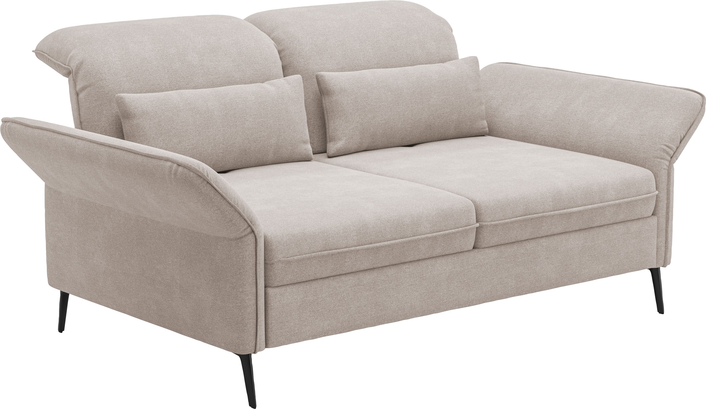 sit&more 3-places »Emely, inkl. Sitztiefenverstellung« wahlweise mit Bettfunktion, Kopf- & Armteilverstellung