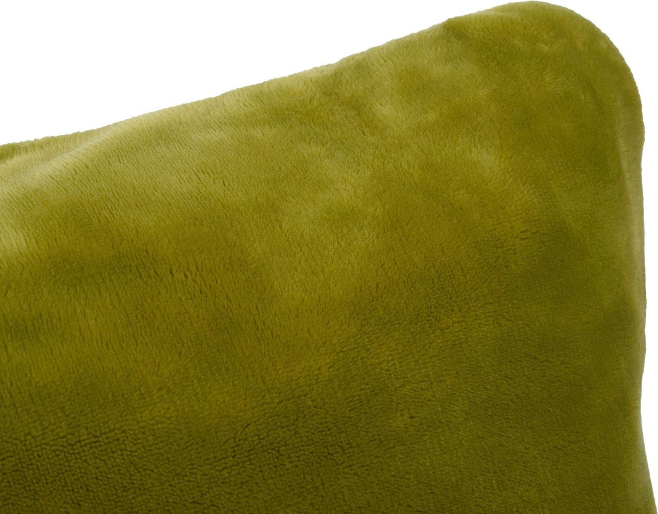 Gözze Dekokissen »Premium Cashmere-Feeling Kissen«, 50x50cm,passend zur Premium Cashmere-Feeling Decke,Kissenhülle&Füllung