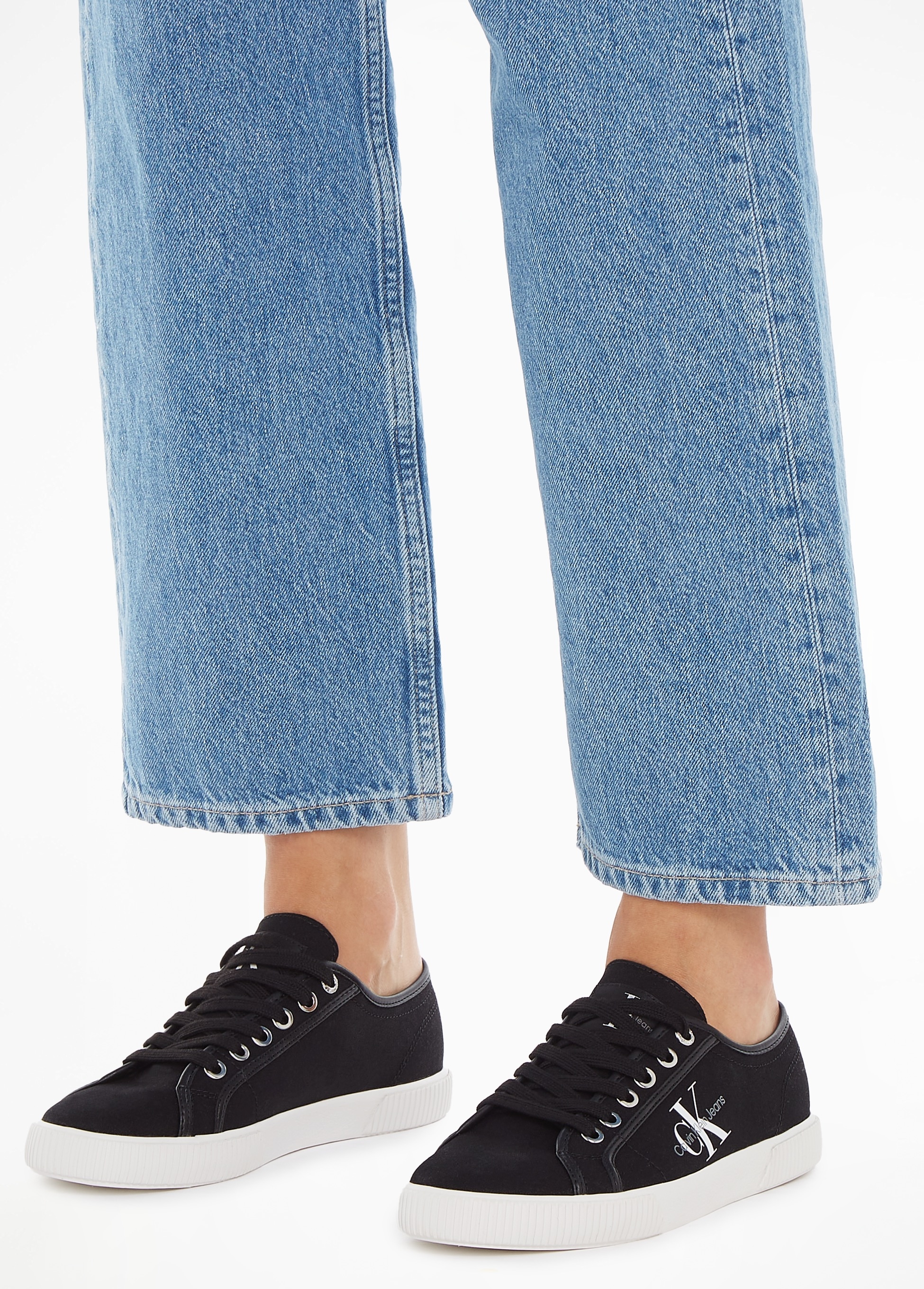 Calvin Klein Jeans Sneaker »SEMOKE 2D *I«, in klassischer Optik, Freizeitschuh, Halbschuh, Schnürschuh