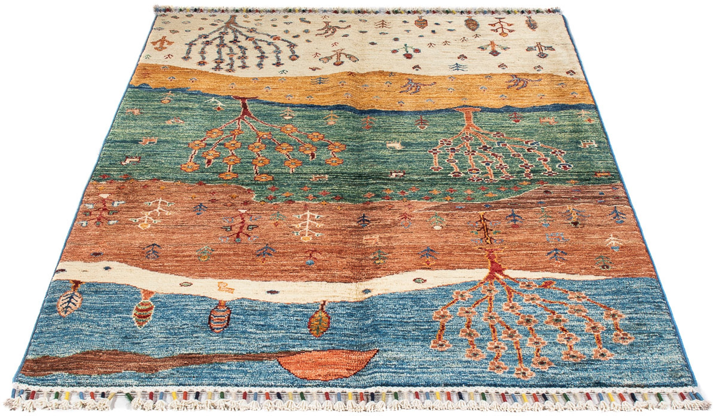 Image of morgenland Orientteppich »Ziegler - Ariana - 150 x 104 cm - mehrfarbig«, rechteckig, 6 mm Höhe, Wohnzimmer, Handgeknüpft, Einzelstück mit Zertifikat bei Ackermann Versand Schweiz