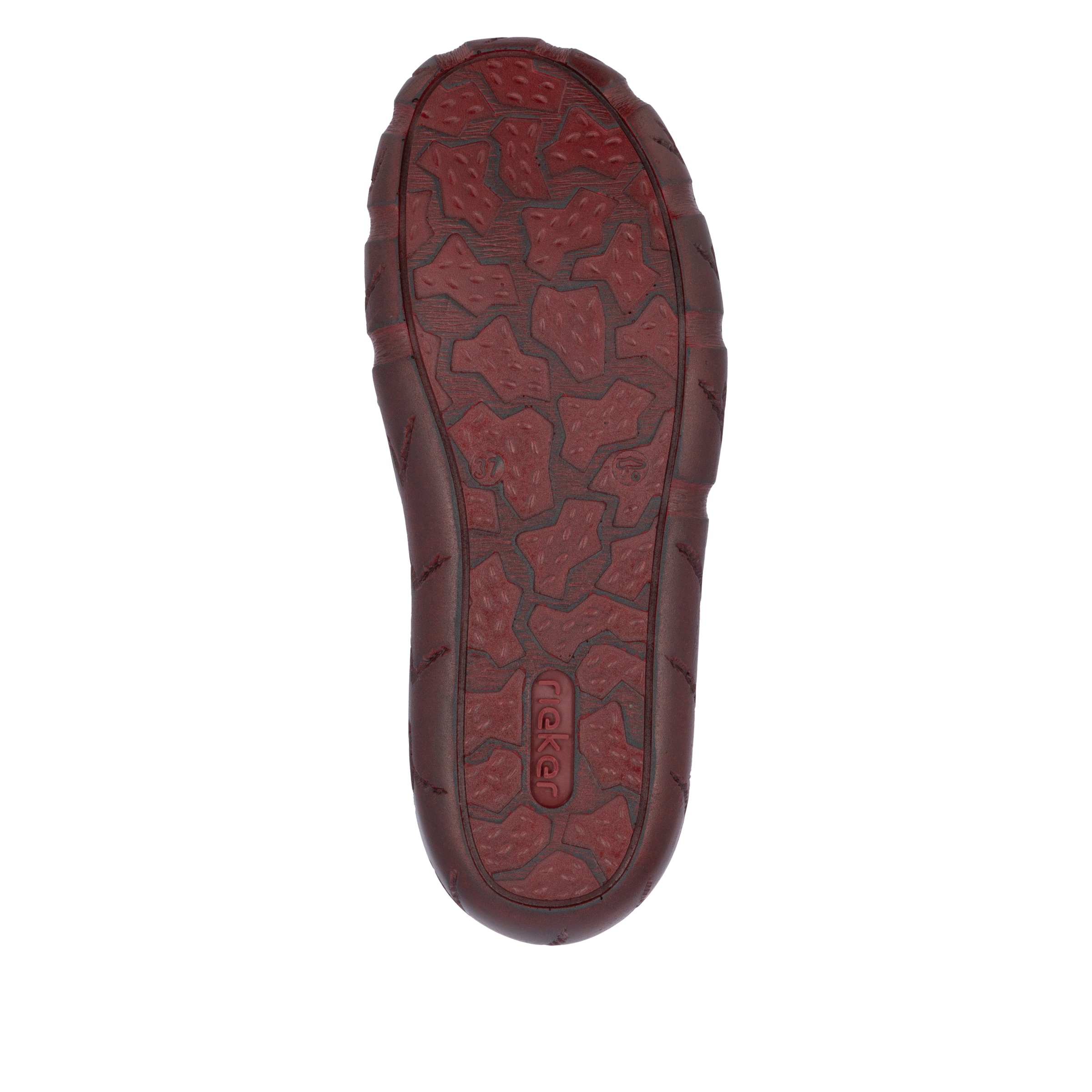 Rieker Sneakers  chaussure à lacets, chaussure basse, chaussure de loisirs avec surpiqûres décoratives