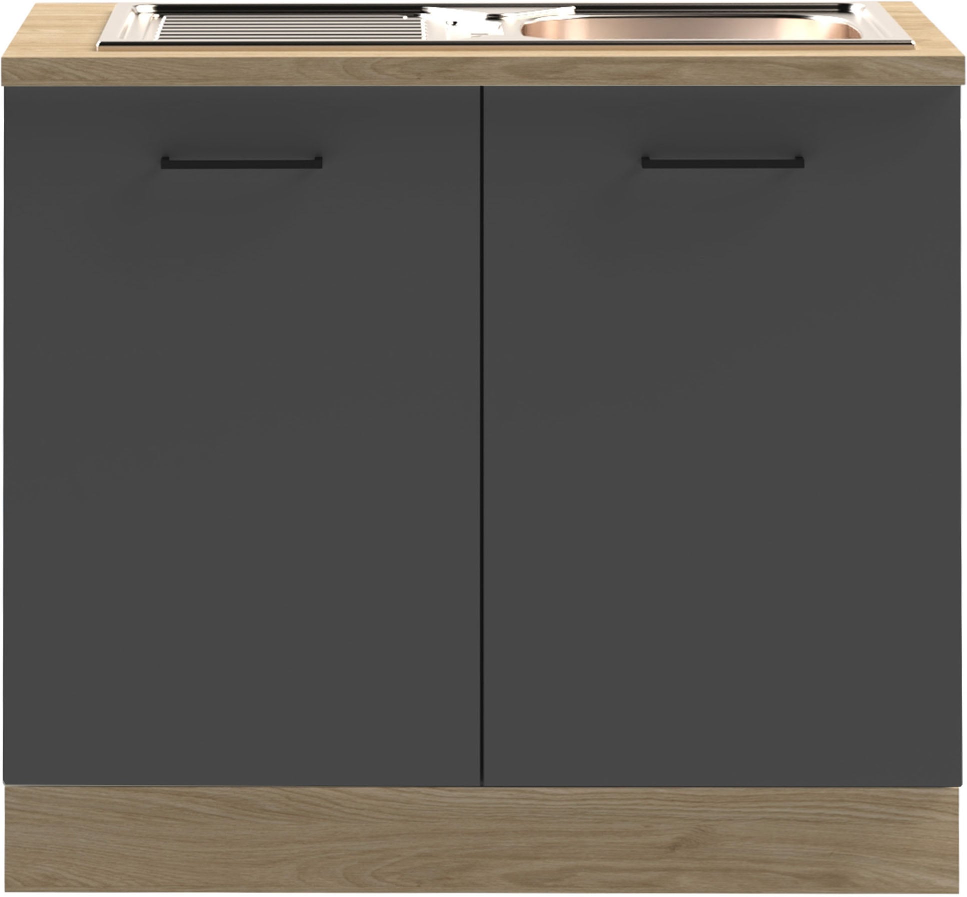 KOCHSTATION Meuble évier »KS-Kolari« 1 cuis tlg. Masse (B/T/H): 100,1 x 60 x 88 cm