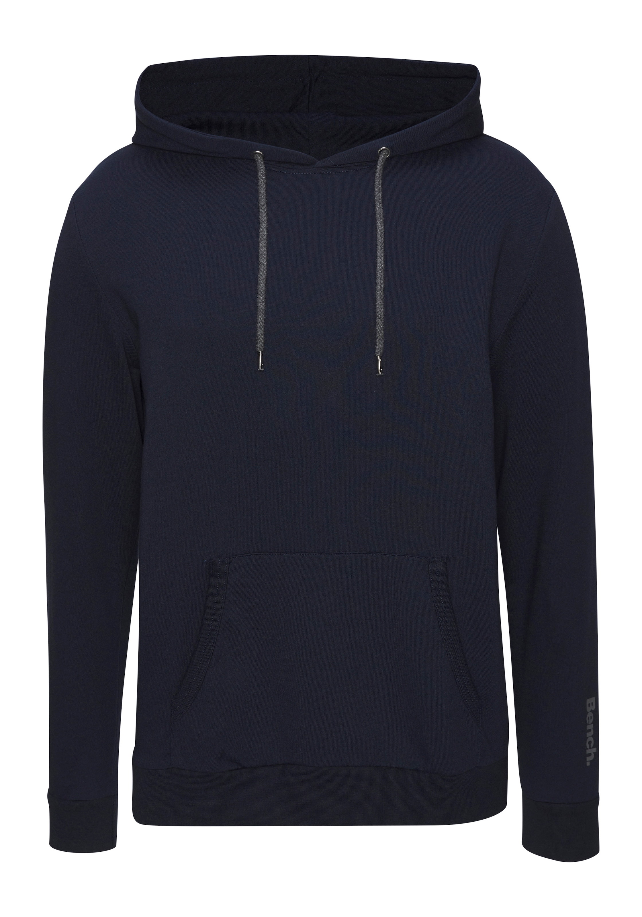 Bench. Loungewear Hoodie , Langarm, Sweatshirt mit Rundhals und Kapuze, Baumwollmischung
