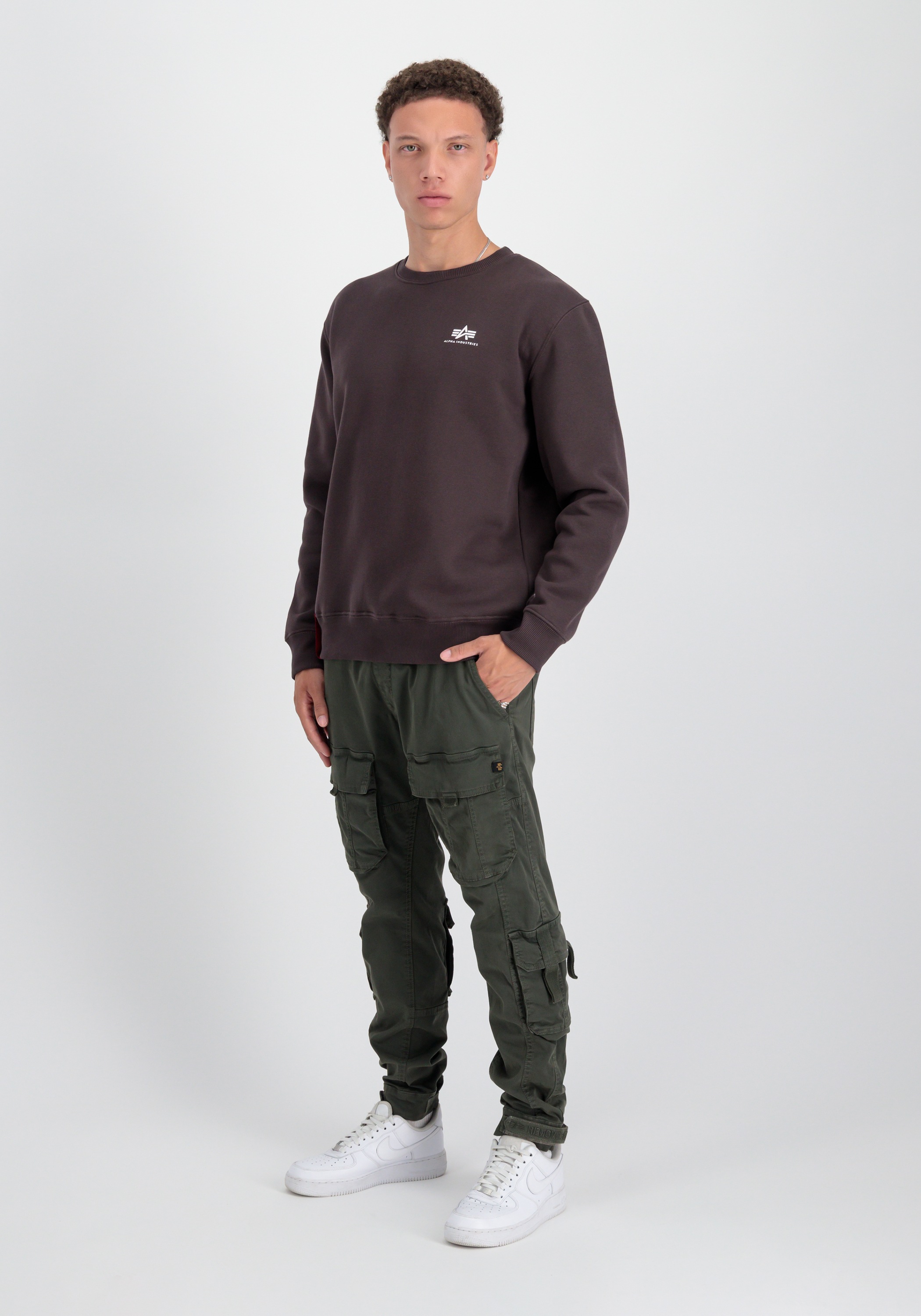 Alpha Industries Sweater »Alpha Industries Men - Sweatshirts Basic Sweater Small Logo«