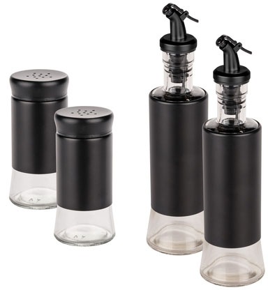 Image of WENKO Menage-Set »Boga«, (Set, 4 tlg.), mit Gewürzstreuer: 2 x Gewürzstreuer, 2 x Öl & Essig Spender bei Ackermann Versand Schweiz