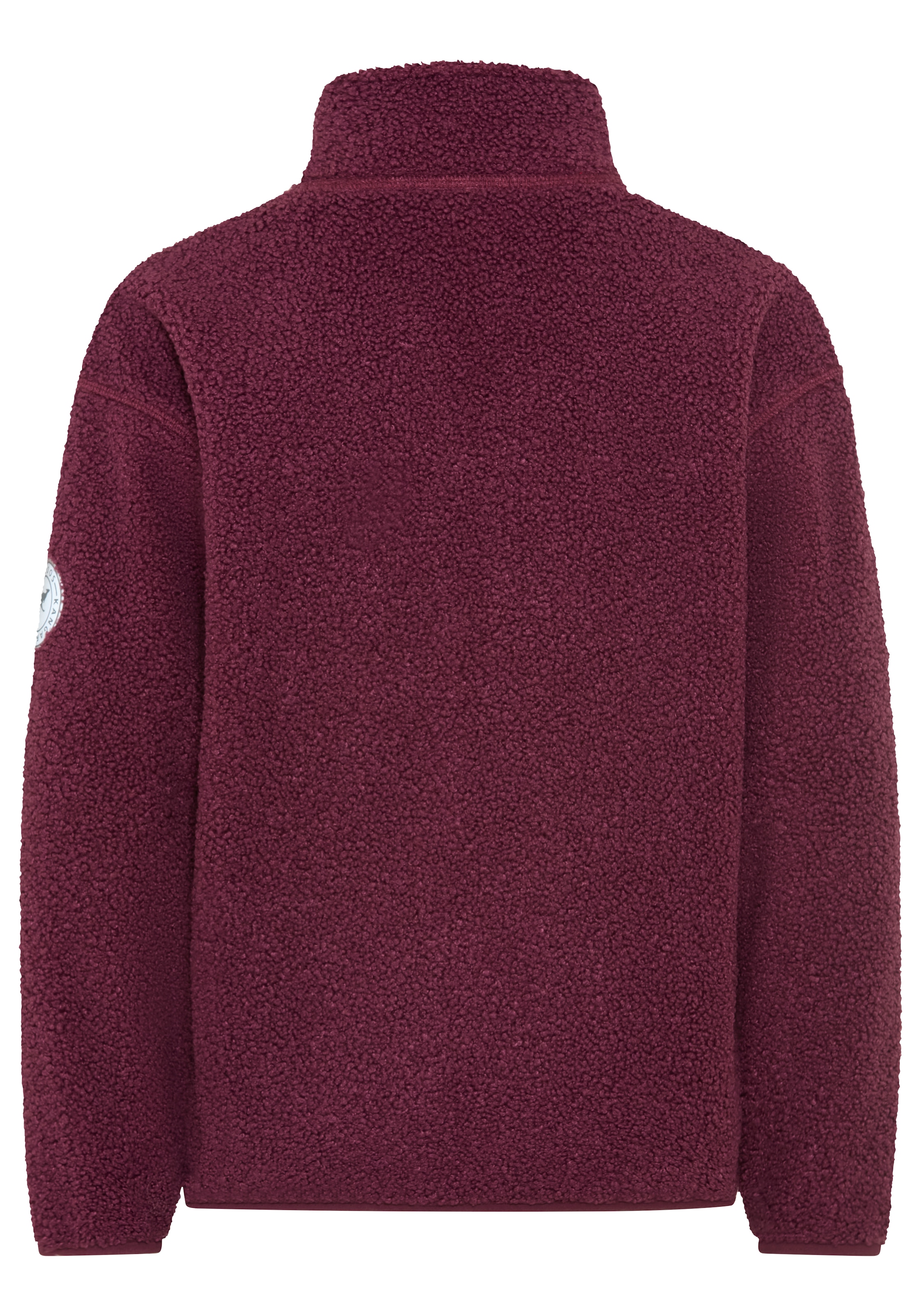 KangaROOS Veste sweat »Fleecejacke, Kuschel-Jacke mit reflektierendem KangaROOS Badge« Veste douce en peluche teddy, parfaite pour enfiler
