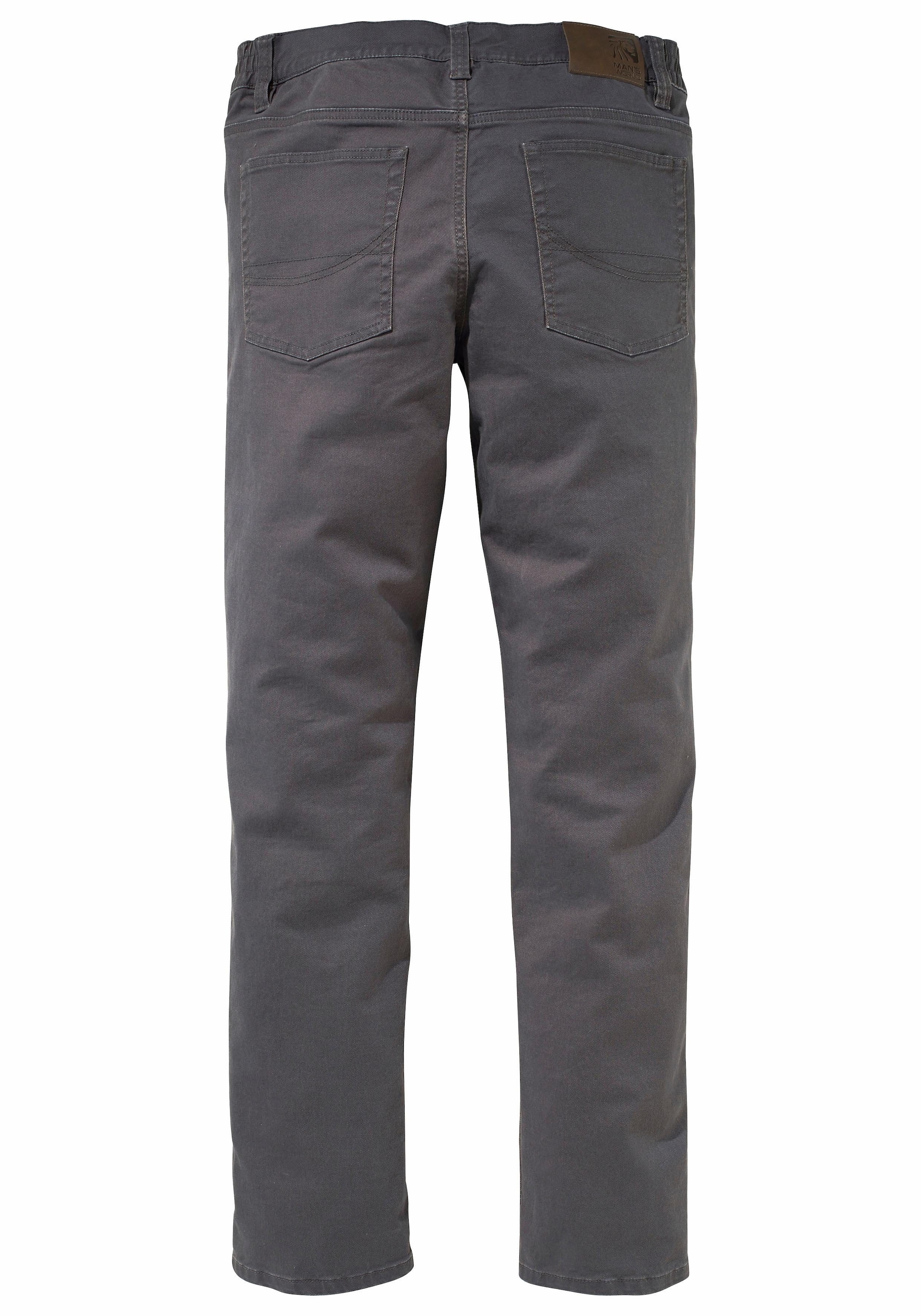 Man's World Dehnbund-Hose, Stretch - bequem mit seitlichem Gummizug