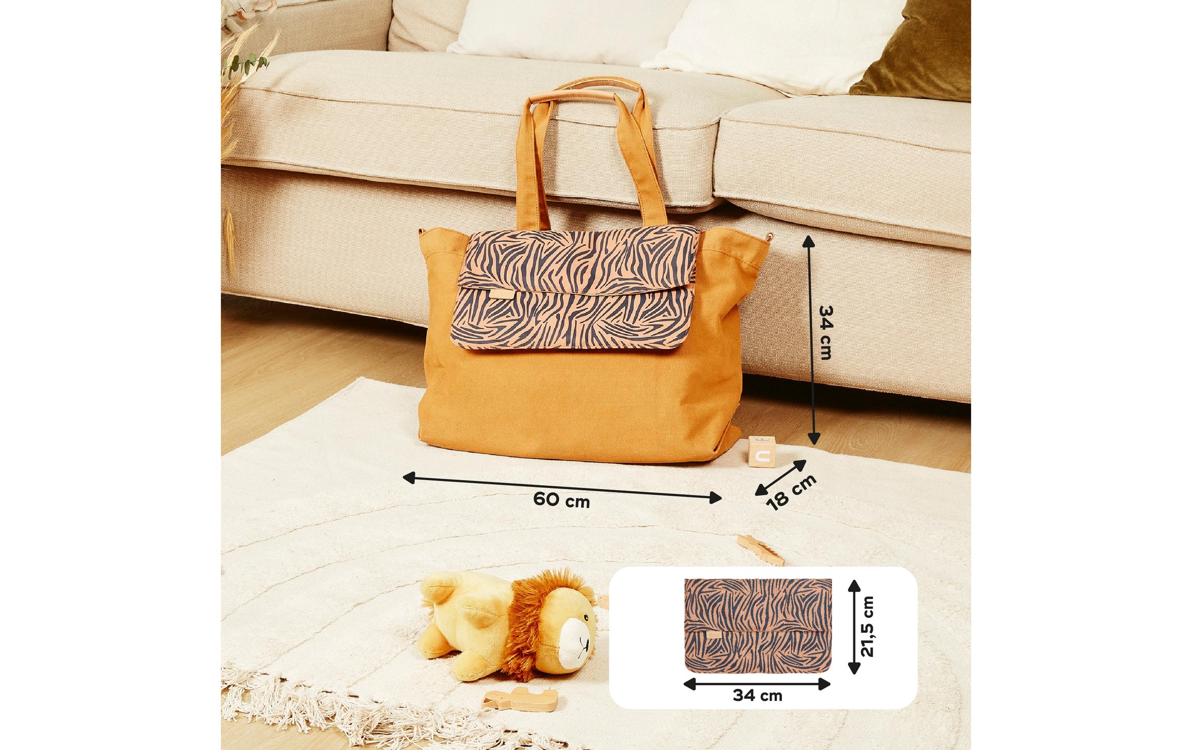 BABYMOOV Wickeltasche »Tote«