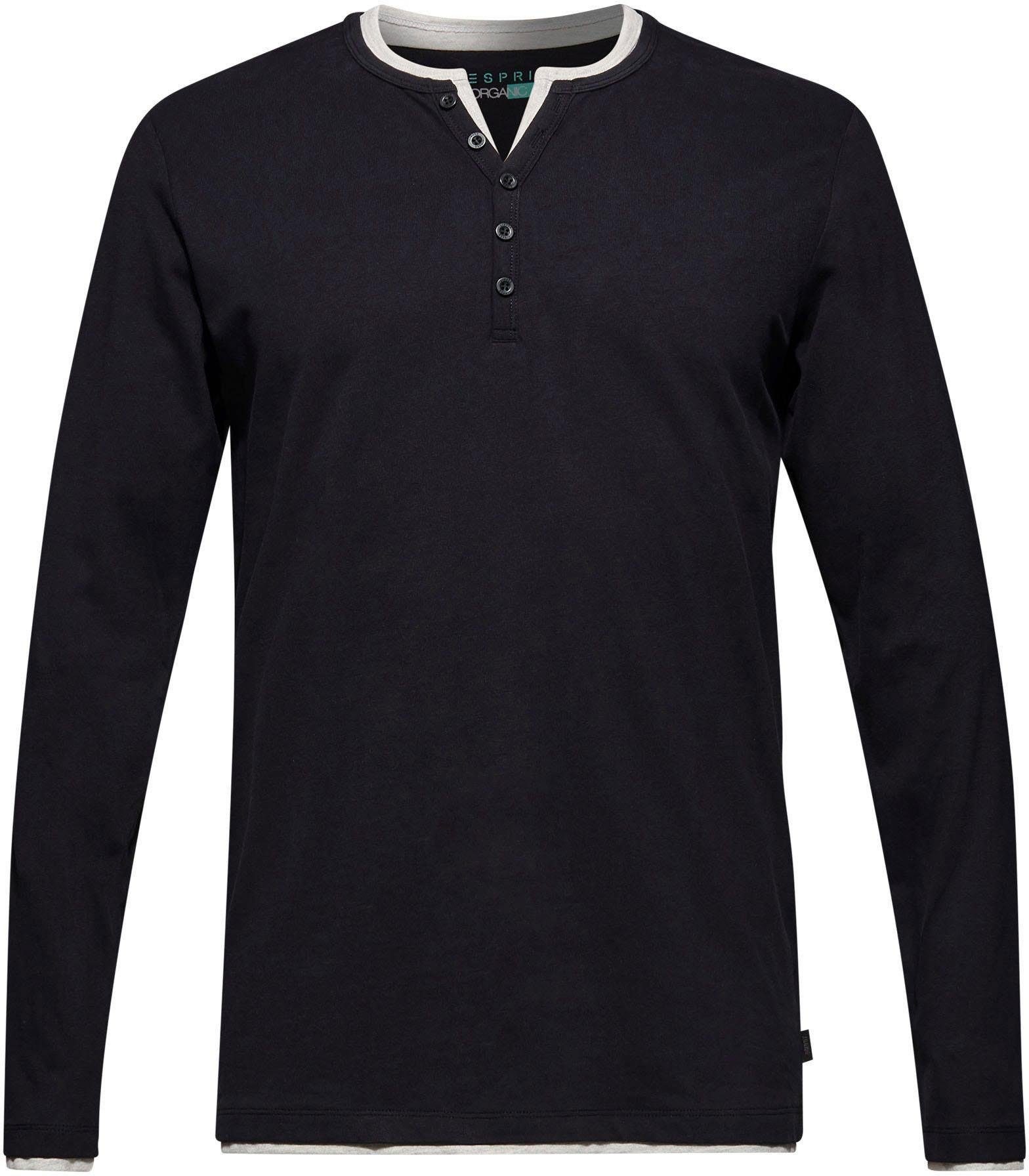 Image of Esprit Langarmshirt, mit modischem Ausschnitt bei Ackermann Versand Schweiz