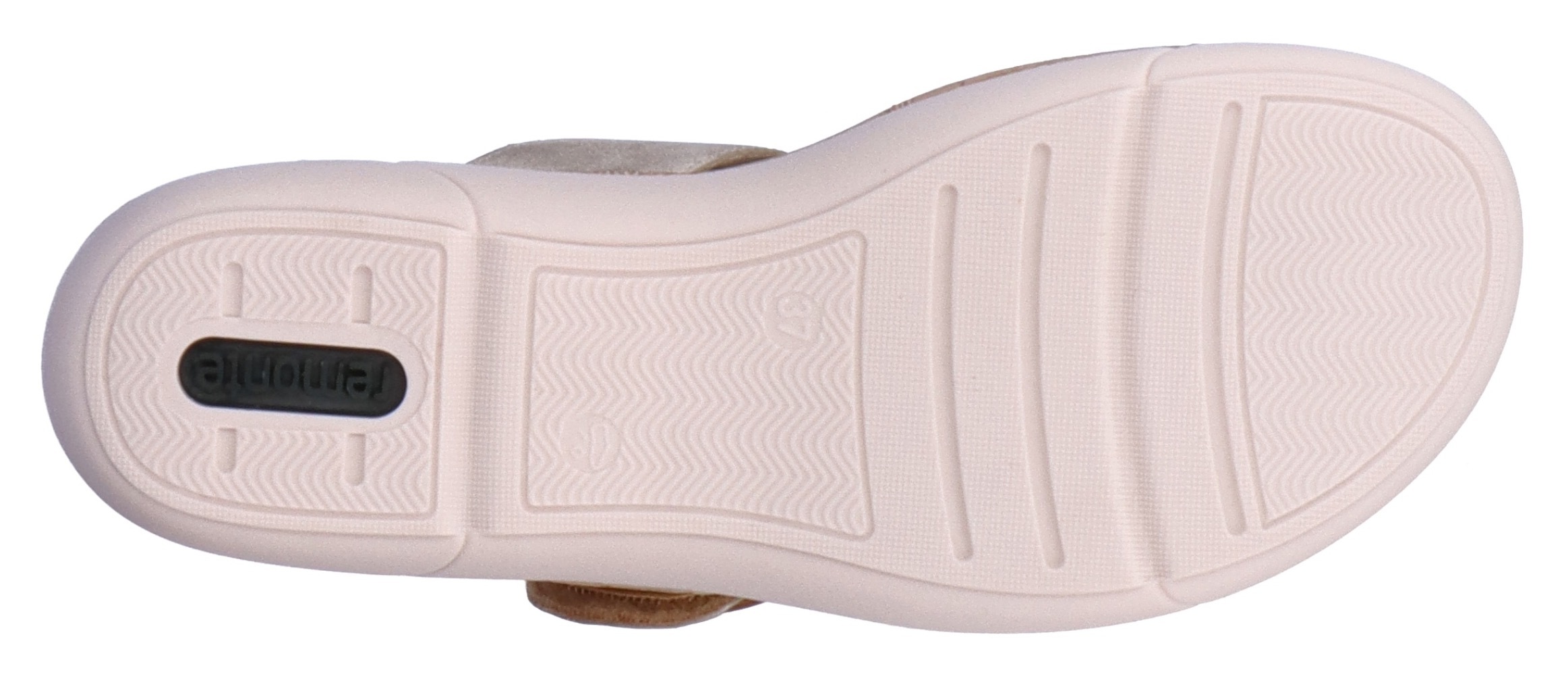 Remonte Pantolette  Keilabsatz, Sommerschuh, Schlupfschuh mit Wechselfussbett