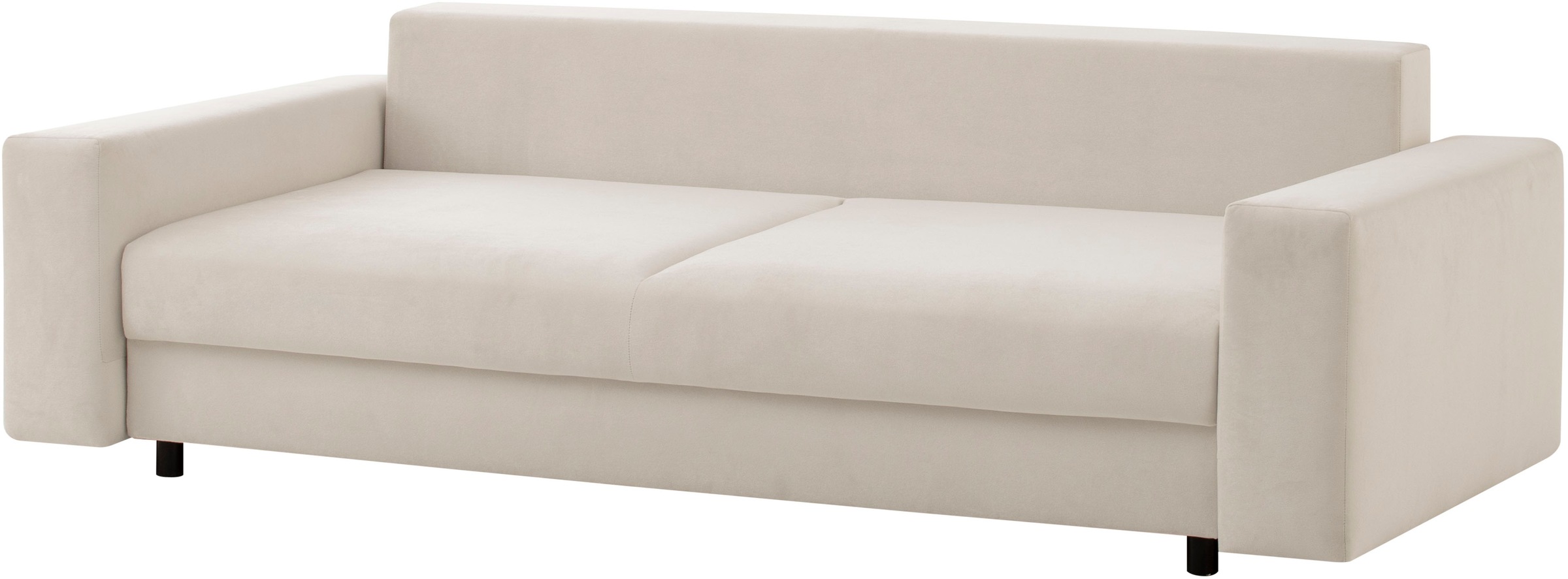 LeGer Home by Lena Gercke Schlafsofa »Imoga, Polster mit Schlaffunktion, 3-Sitzer Sofa, Couch mit Bettkasten«, in modernen Farben und Stoffen, Bettfunktion, Liegefläche: 200x150 cm