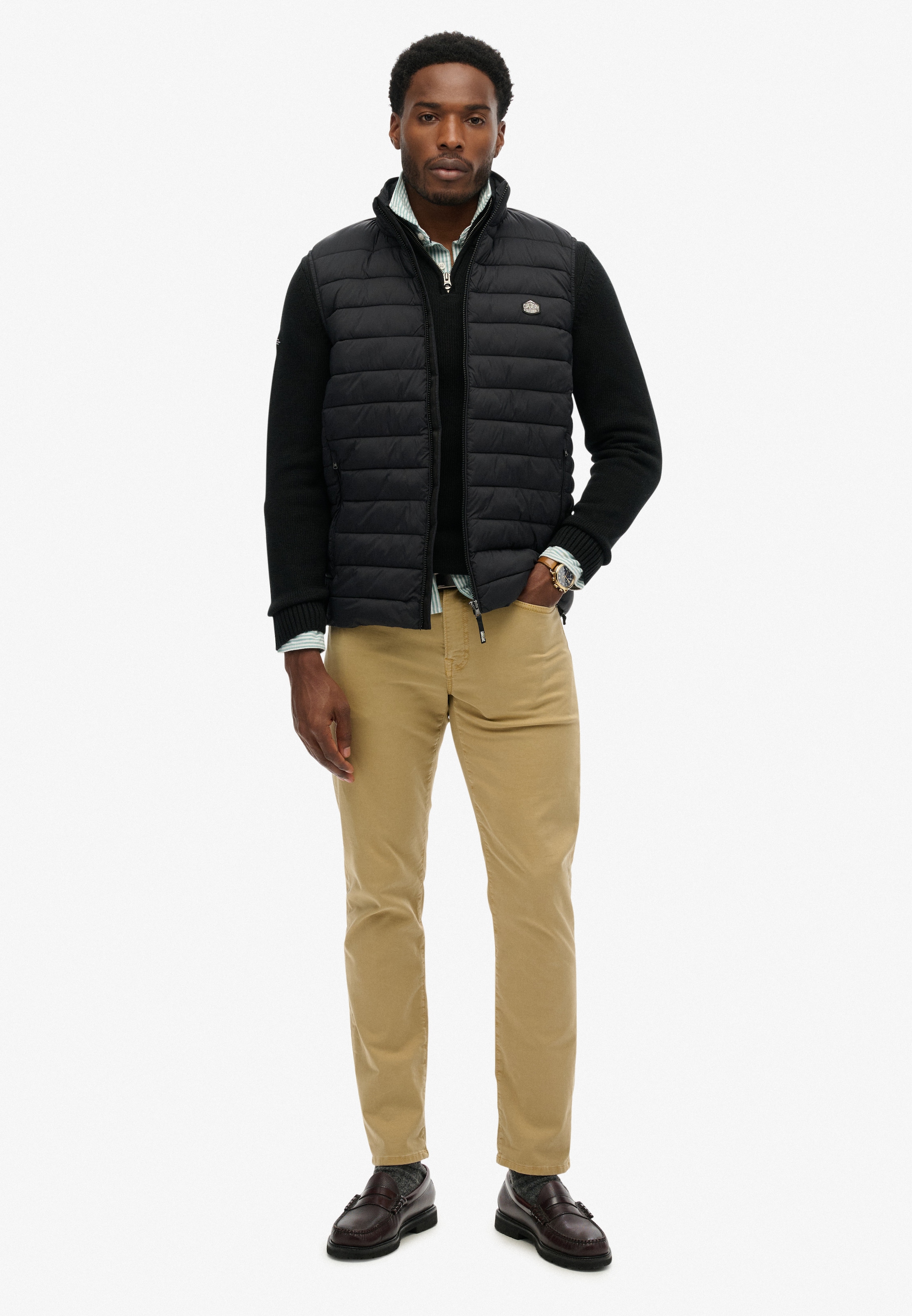 Superdry Gilet matelassé »Fuji Lite Padded Gilet« Steppware, normal geschnitten