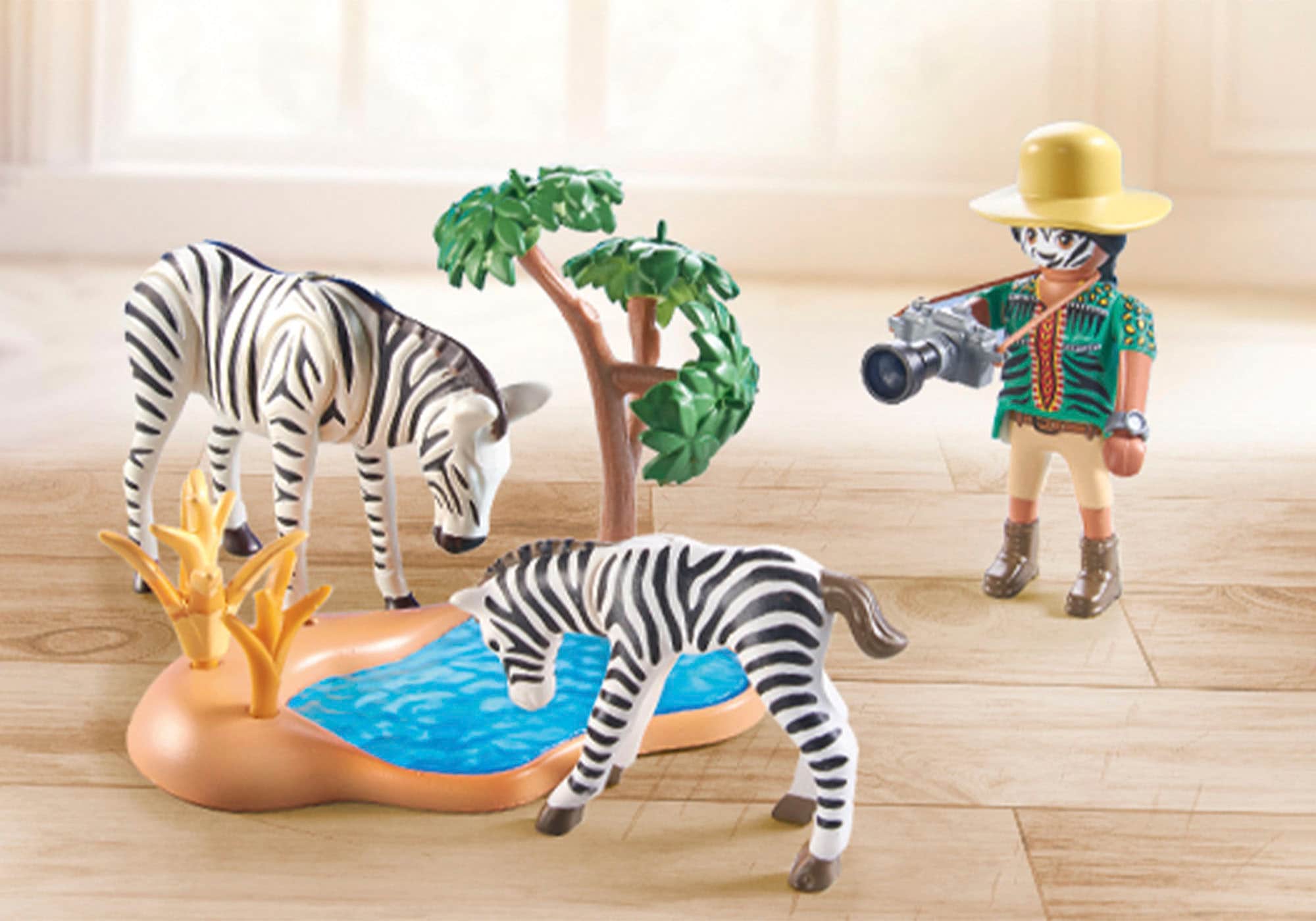 Playmobil® Konstruktions-Spielset »Unterwegs mit der Tierfotografin (71295), Wiltopia«, (36 St.), teilweise aus recyceltem Material; Made in Europe