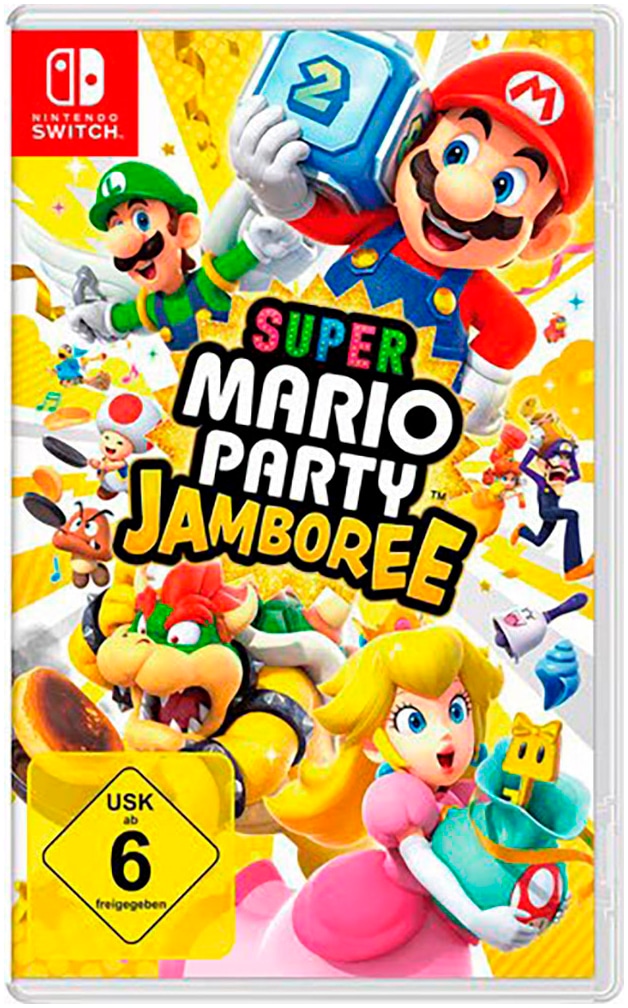 Nintendo Switch Set de consoles »OLED weiss + Mario Party Jamboree« 64 Go