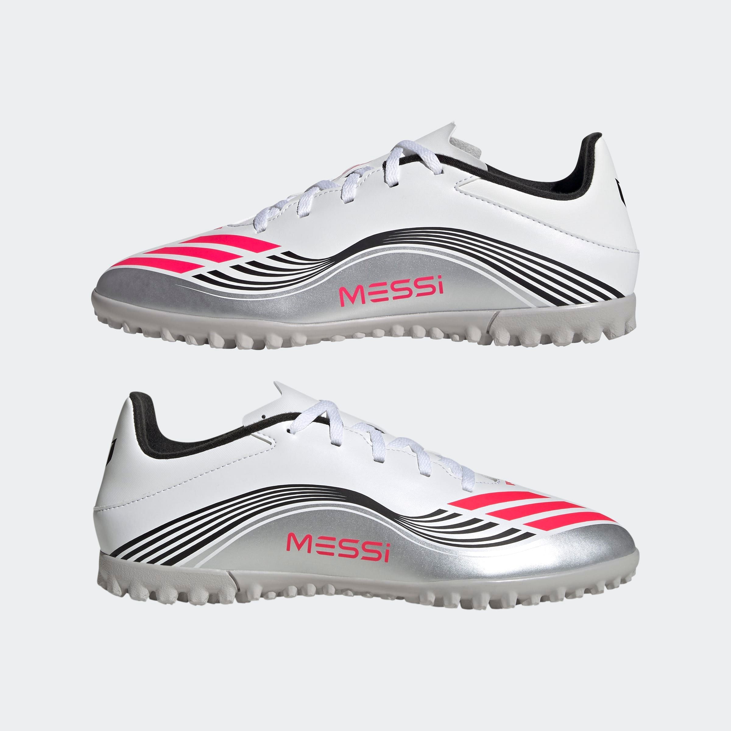 adidas Performance Fussballschuh »F50 MESSI CLUB KUNSTRASEN E«, geeignet für harte Untergründe Asche und Kunstrasen