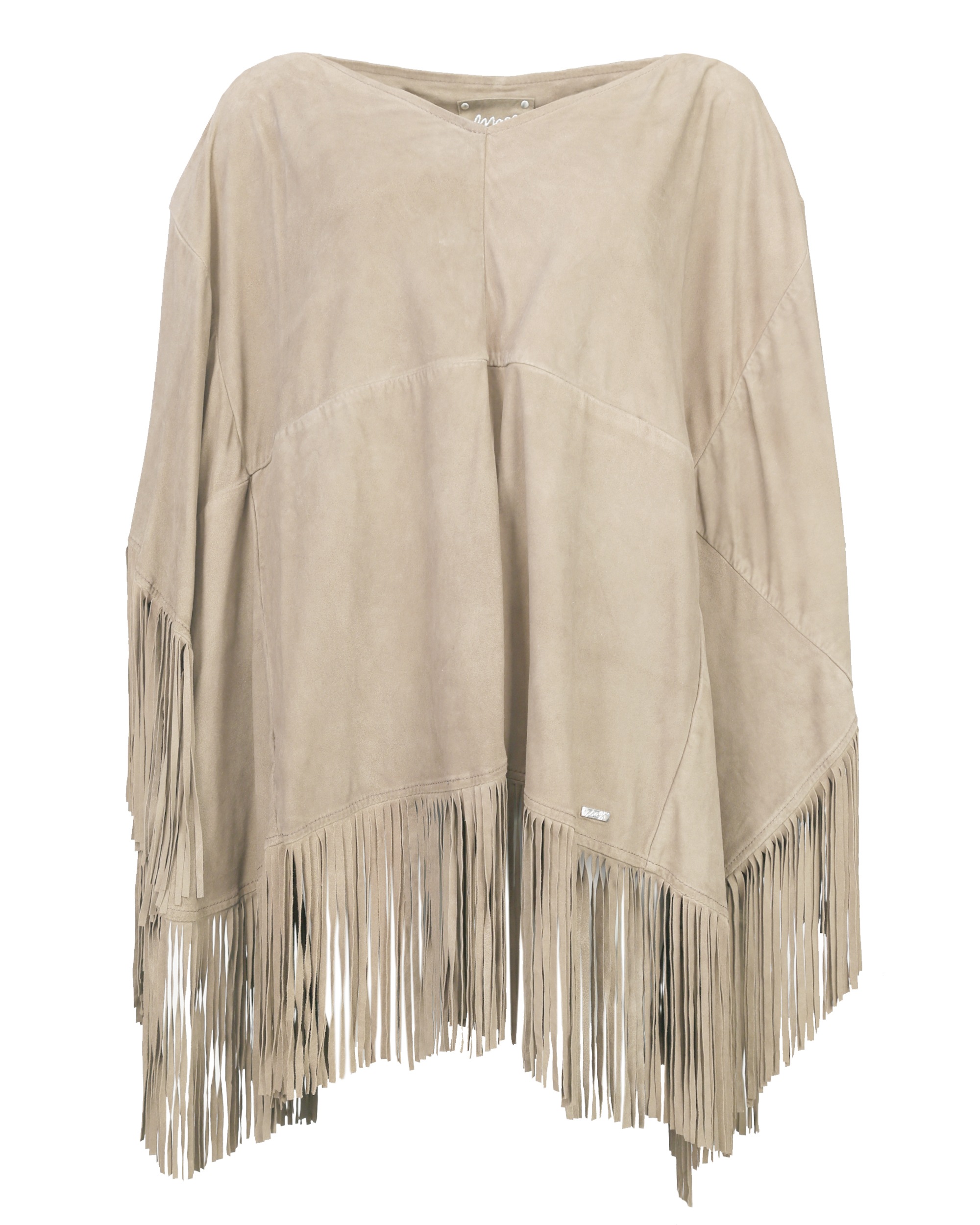 Poncho mit Fransen »Curico«