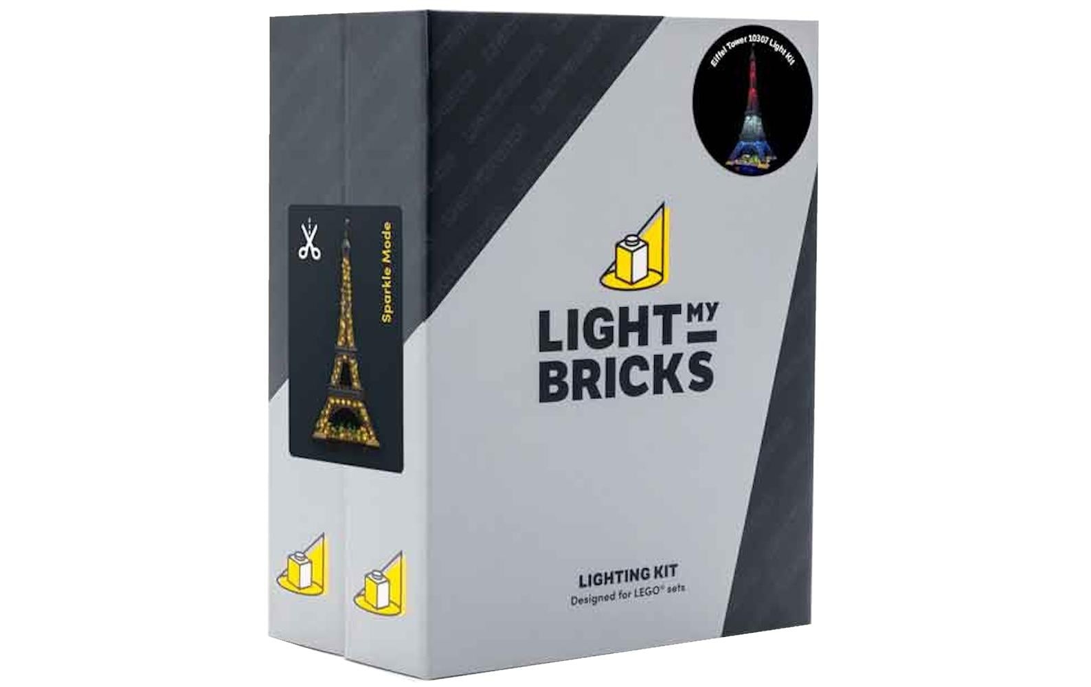 Konstruktionsspielsteine »LED-Licht-Set für LEGO® Eiffelturm 10307«, (200 St.)