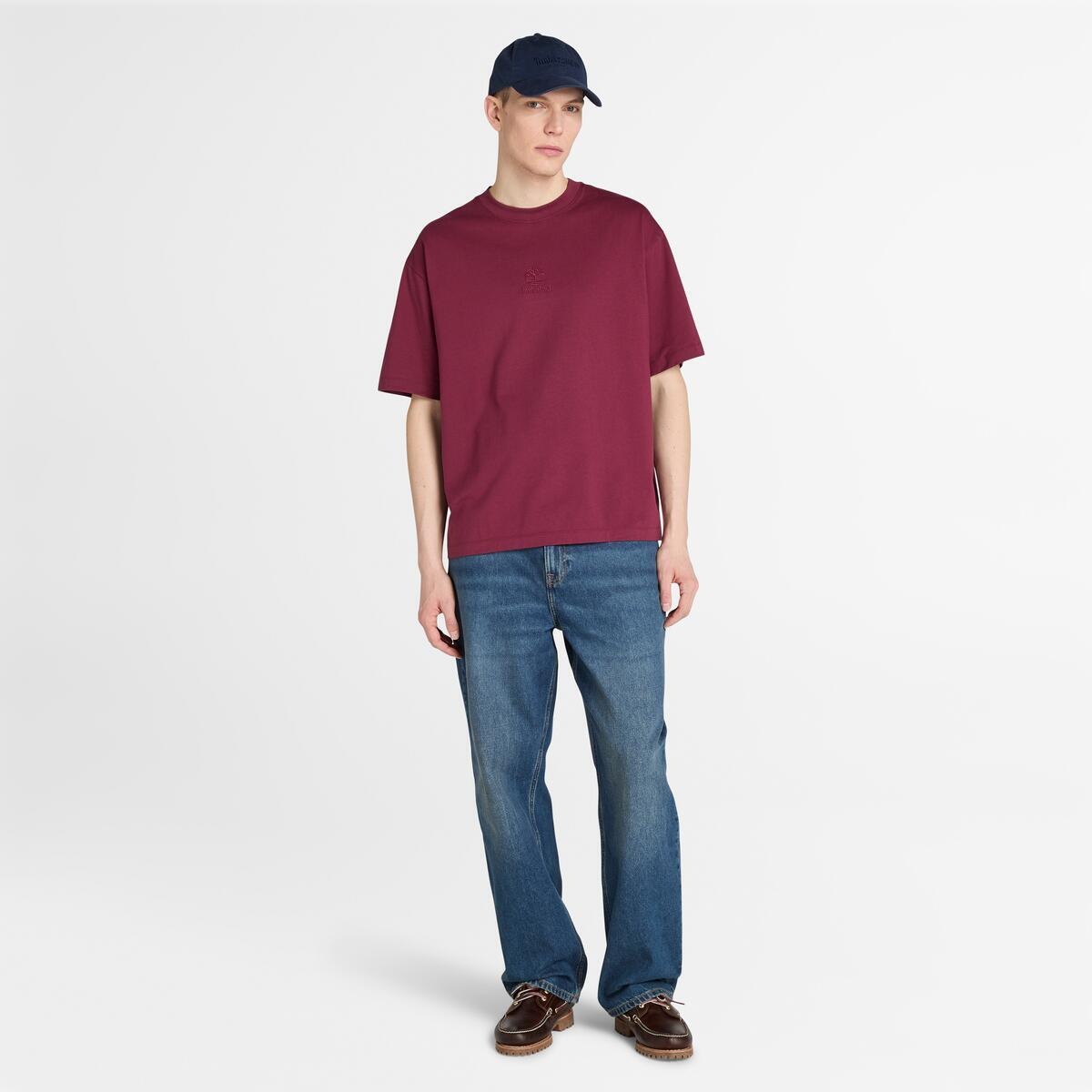 Timberland T-Shirt »HAMPTHON Tonal Stack Logo Tee«, (1 tlg.)