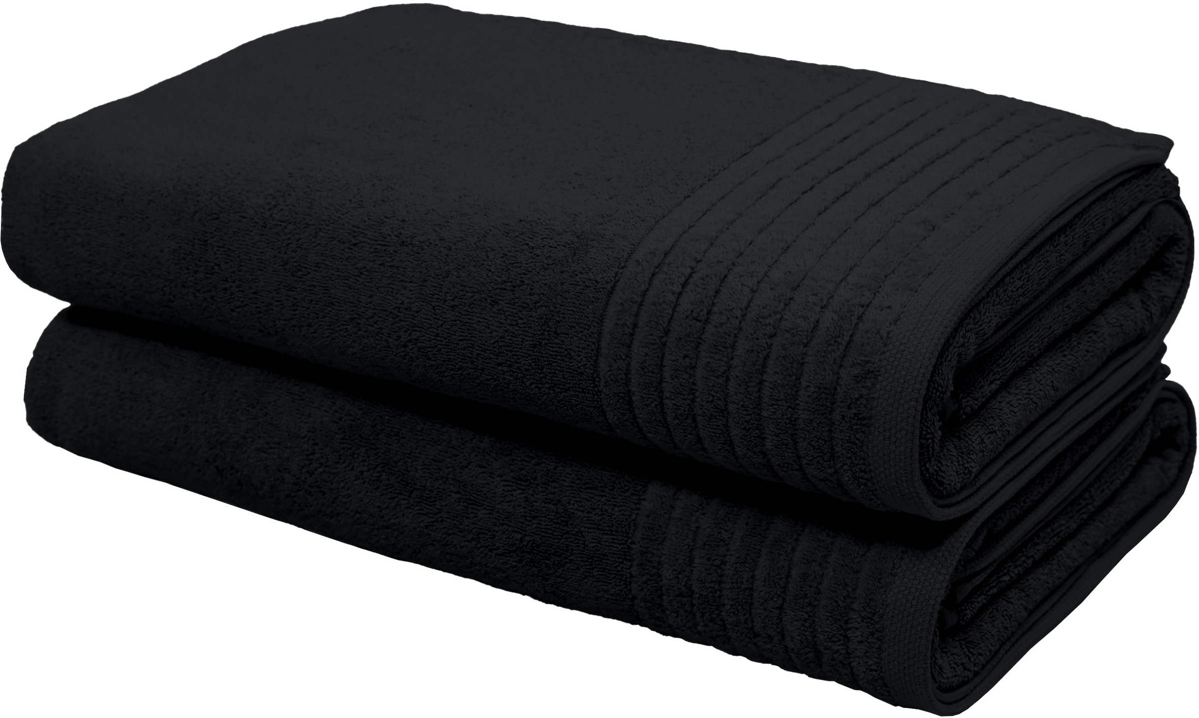 GOODproduct Saunatuch »Sanremo Premium, Premium Handtücher, 600 gr/m², 80x200cm« Bordüre, einfarbig, flauschig, weich, dicke Qualität, 5 Jahre Garantie
