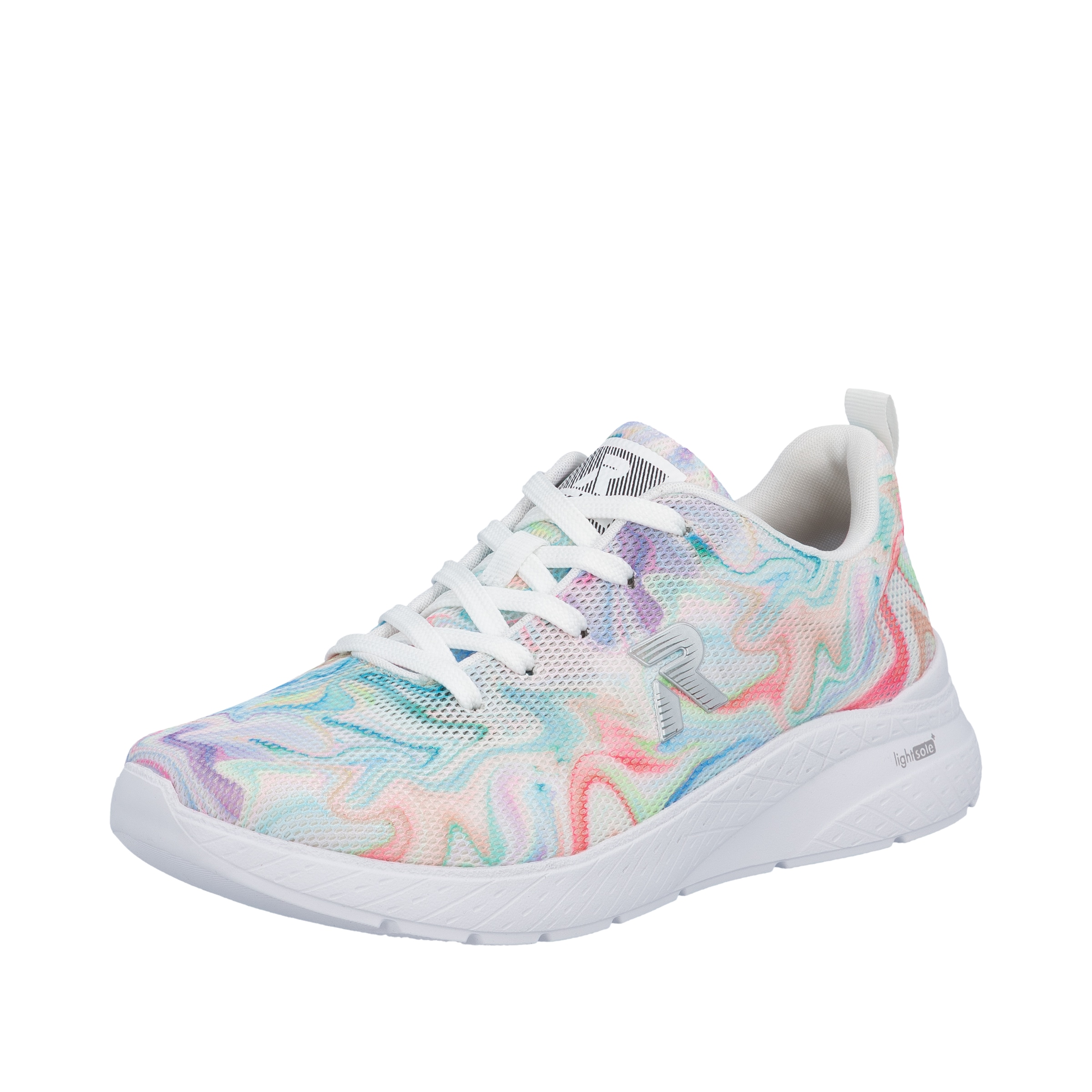 Image of Rieker Sneaker Schnürschuh, Halbschuh, Freizeitschuh in veganer Verarbeitung