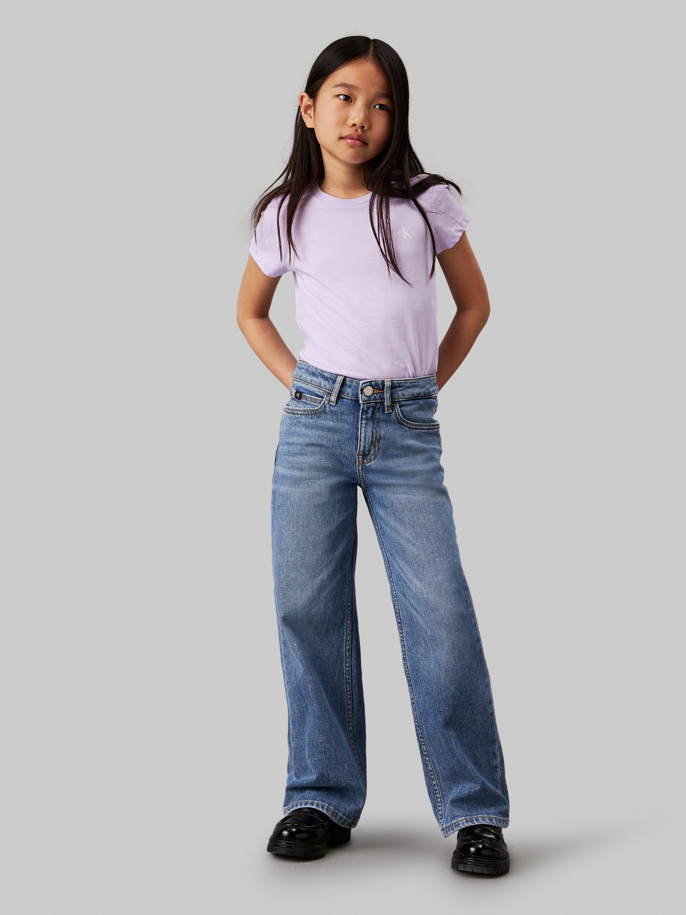 Calvin Klein Jeans T-Shirt »2-PACK SLIM MONOGRAM TOP«, für Kinder bis 16 Jahre