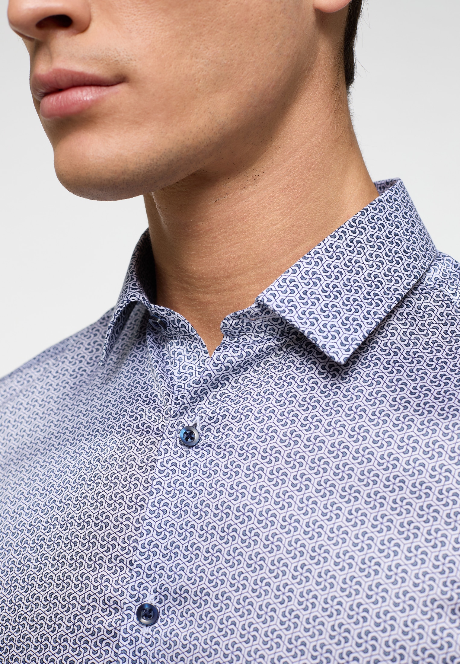 Eterna Chemise à manches longues »SUPER SLIM« EASY IRON (facile à repasser)