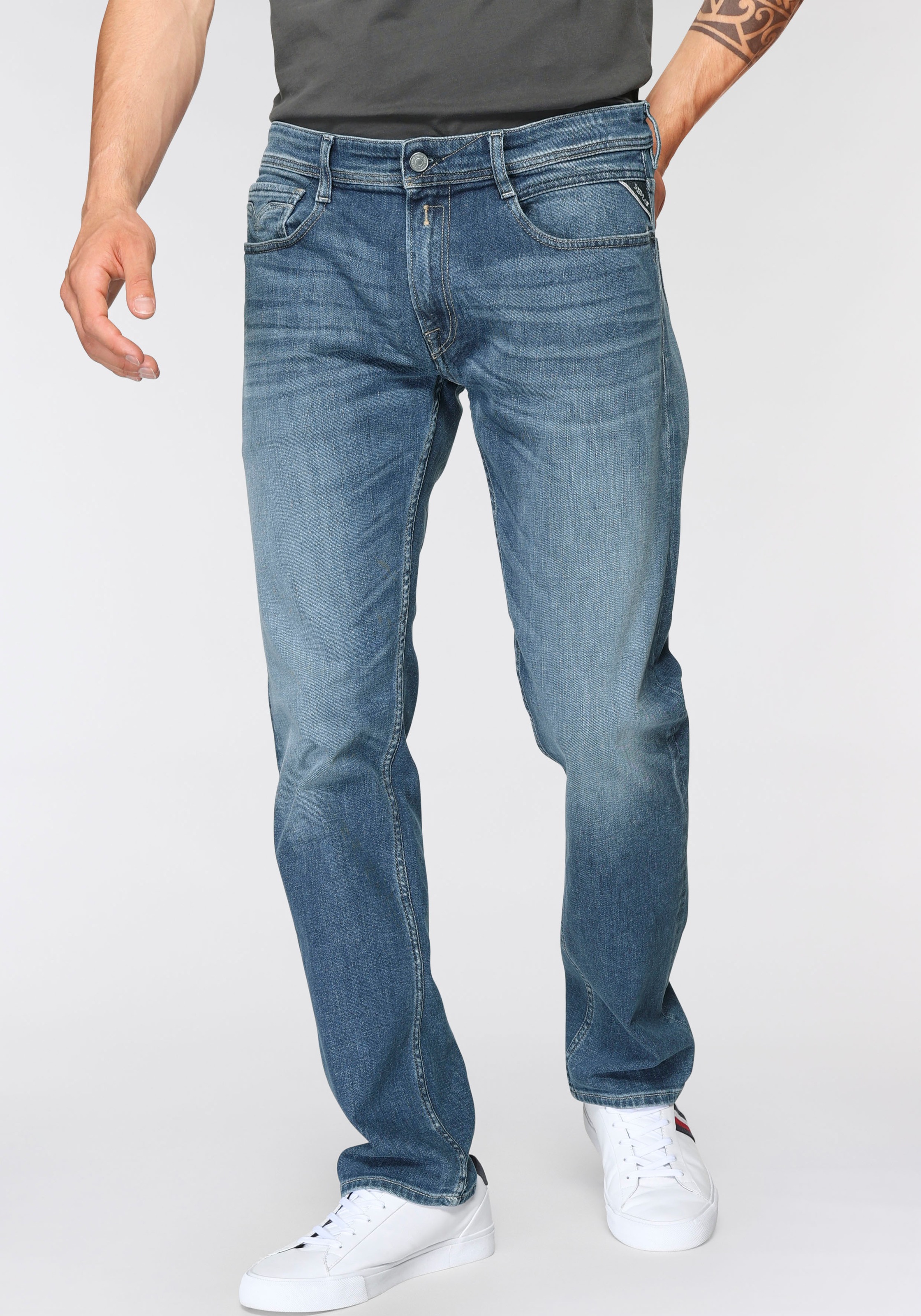 Image of Replay Tapered-fit-Jeans »Rocco« bei Ackermann Versand Schweiz