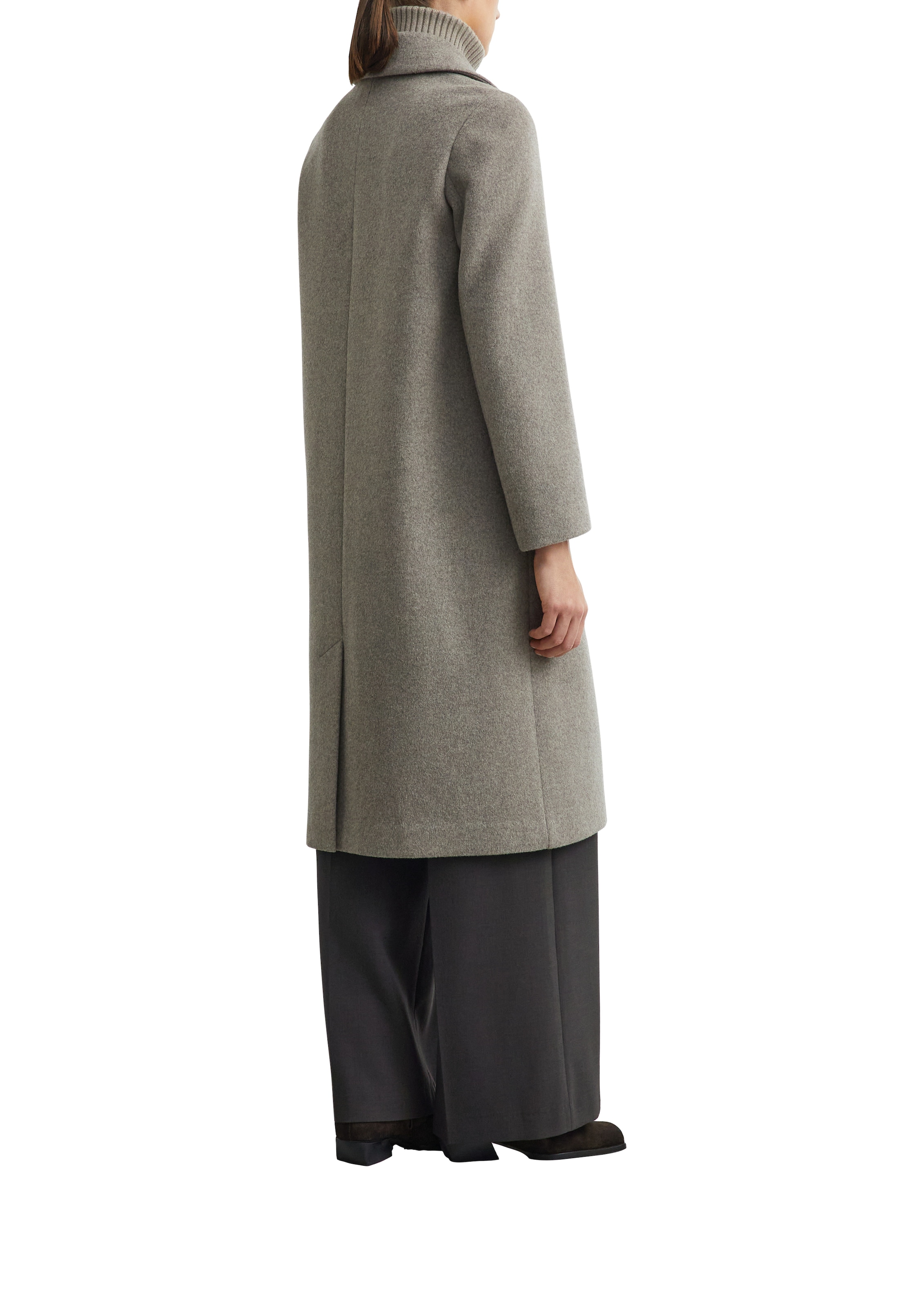 Comma Manteau en laine avec semelle amovible, chauffant