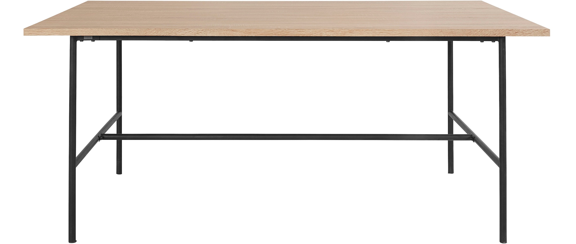 Esstisch »Adrien«, (1 St.), mit Tischplatte in einer pflegeleichten Holzoptik, Höhe 77 cm