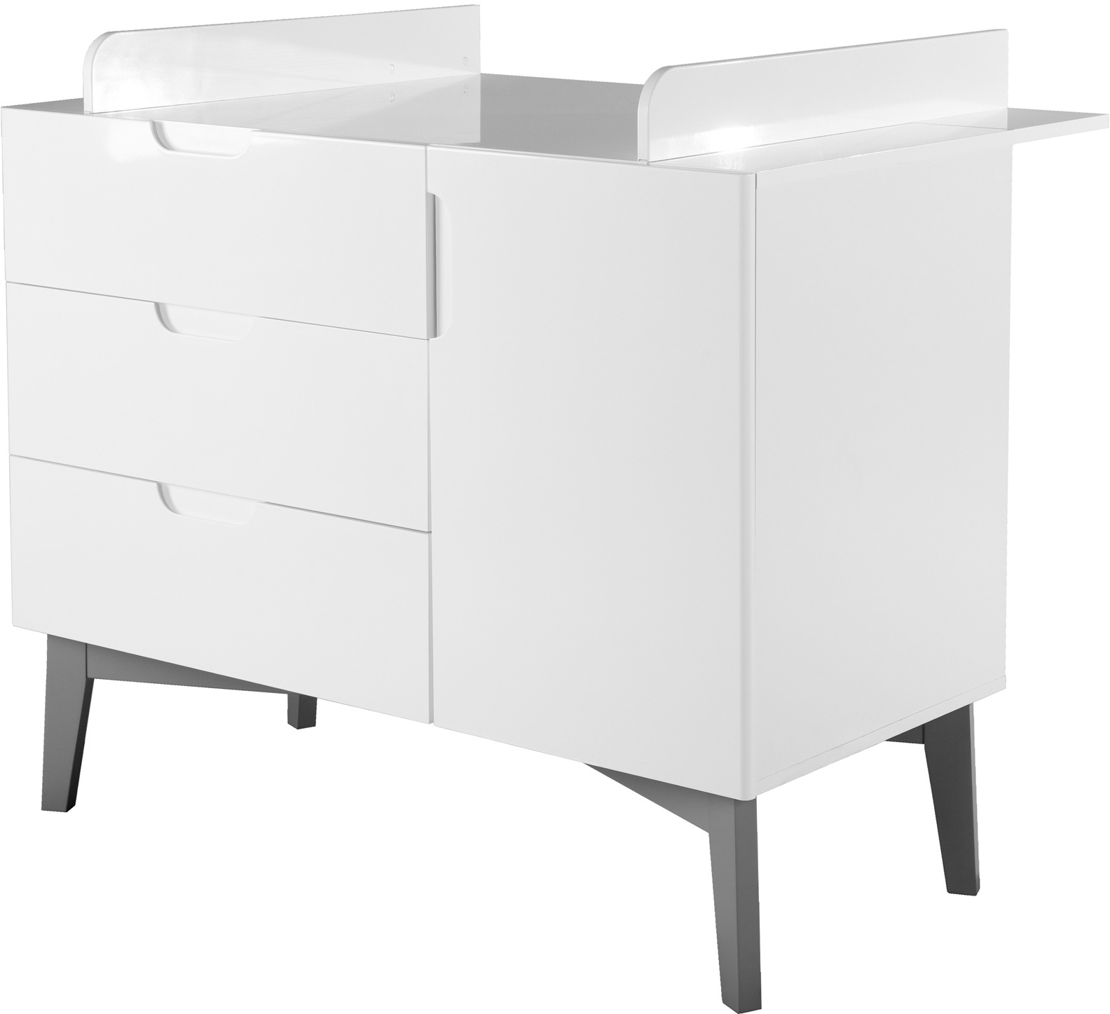 Image of roba® Wickelkommode »Retro 2«, bis 15 kg, Made in Europe, 118 cm bei Ackermann Versand Schweiz